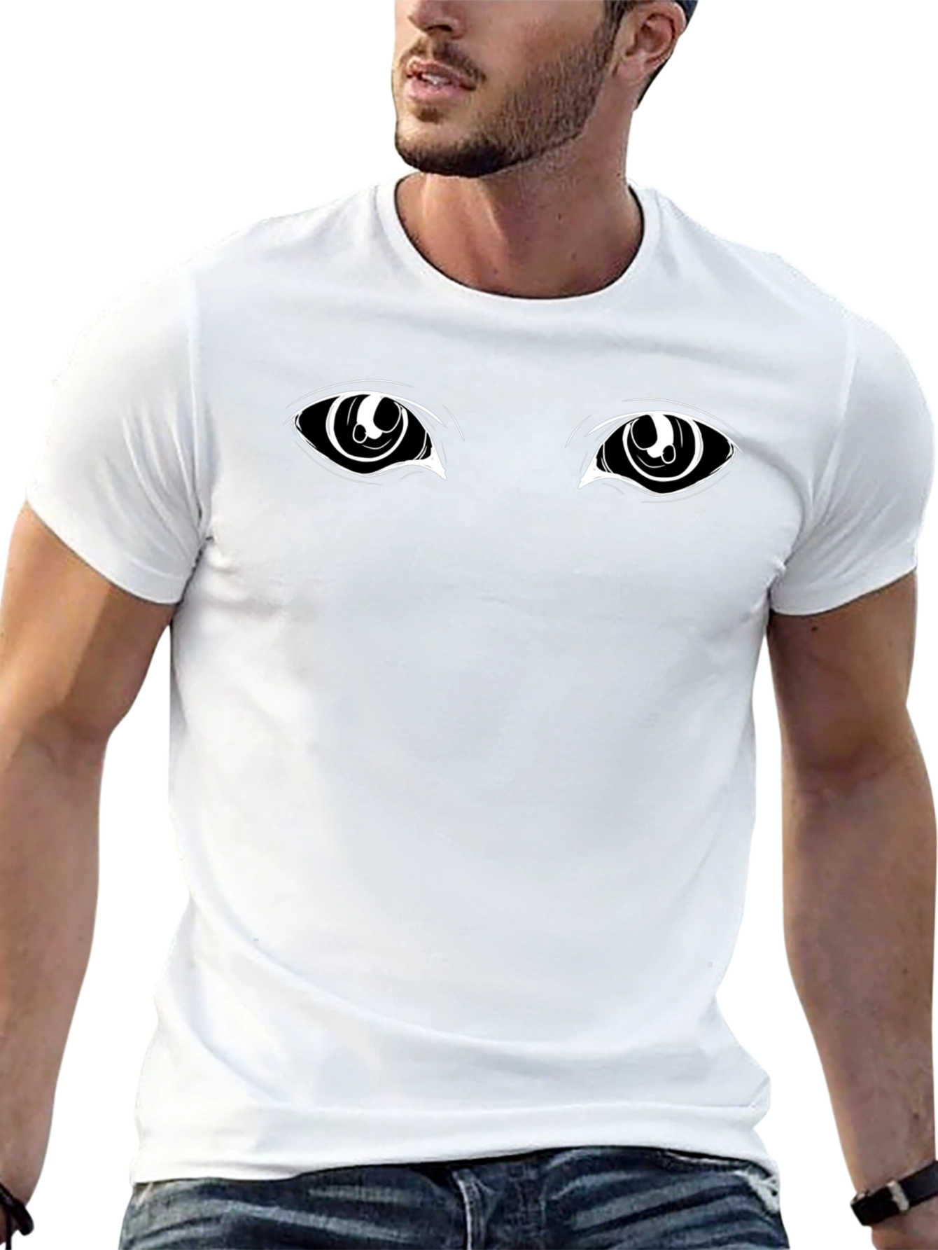 Eye See You - Black Graphic Tee