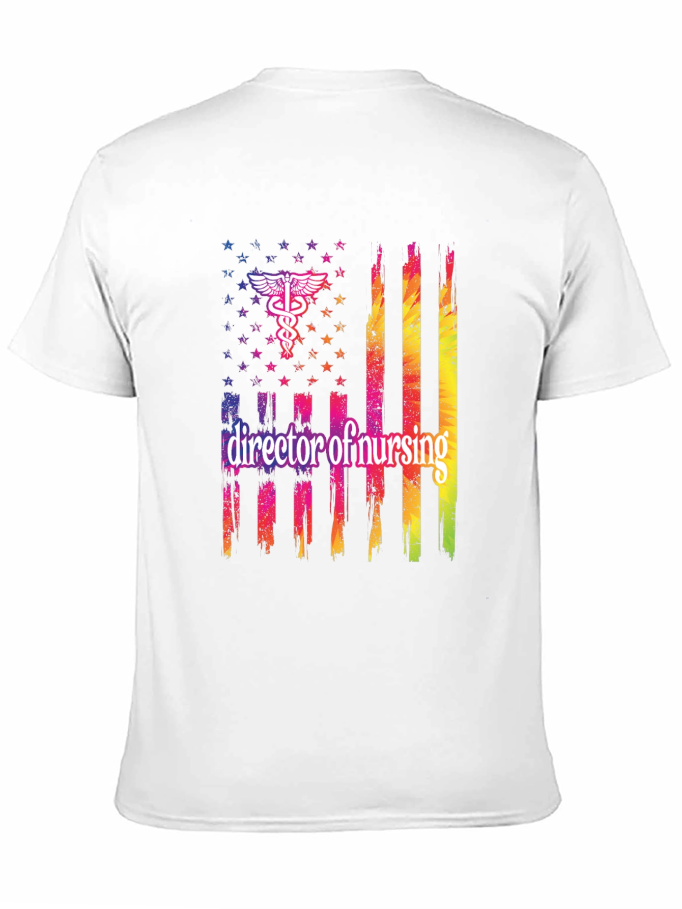 Director of Nursing American Flag T-Shirt