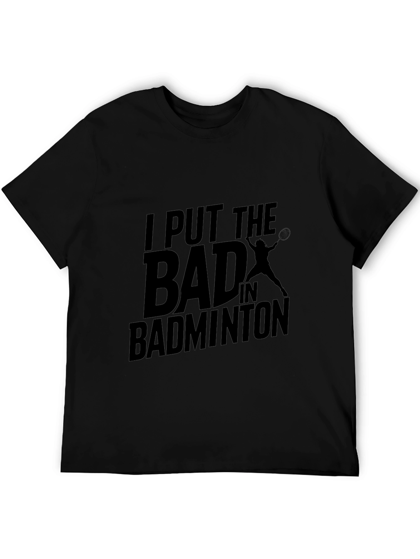 Badminton Graphic T-Shirt - Funny Sports Tee