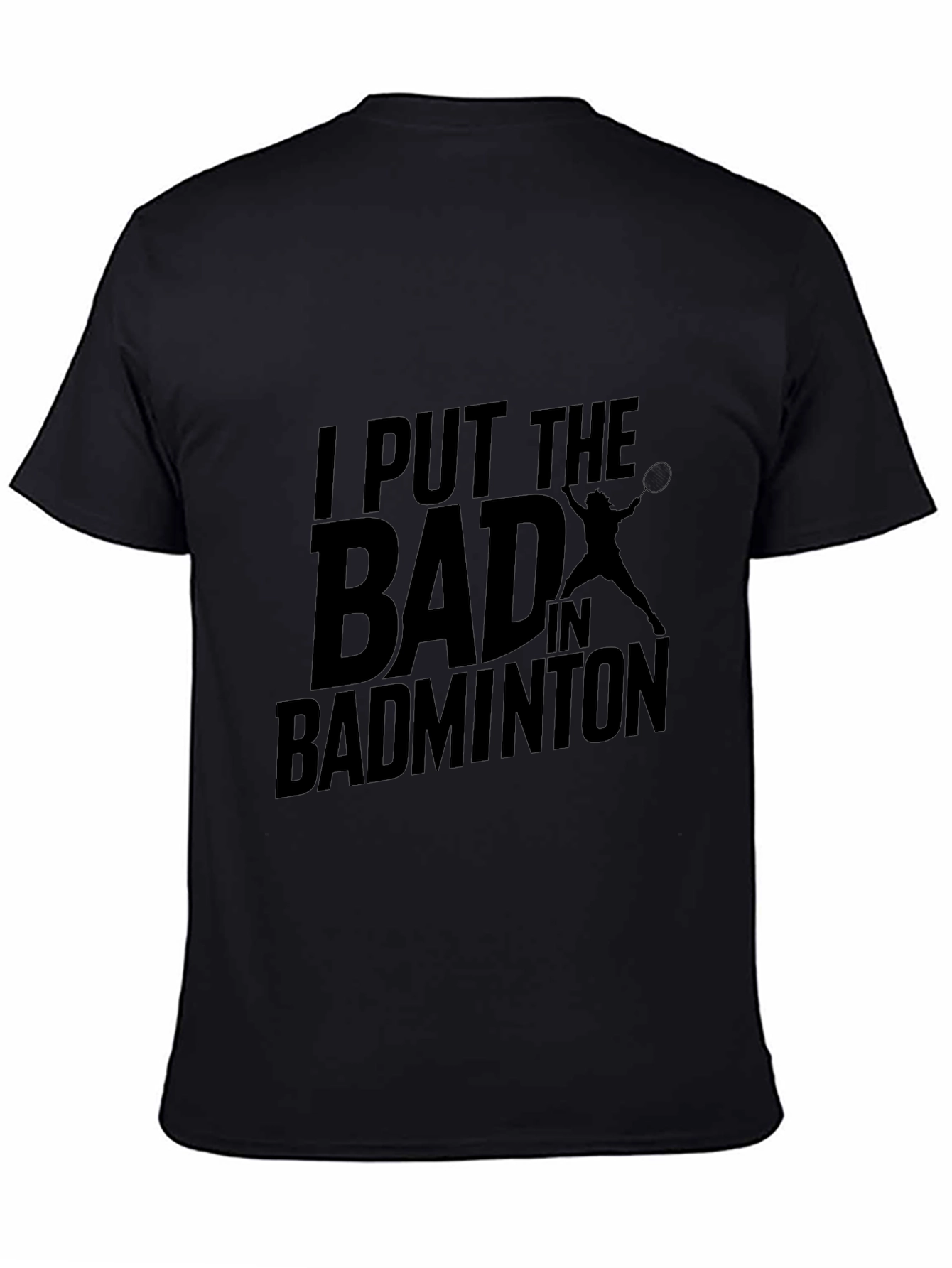 Badminton Graphic T-Shirt - Funny Sports Tee