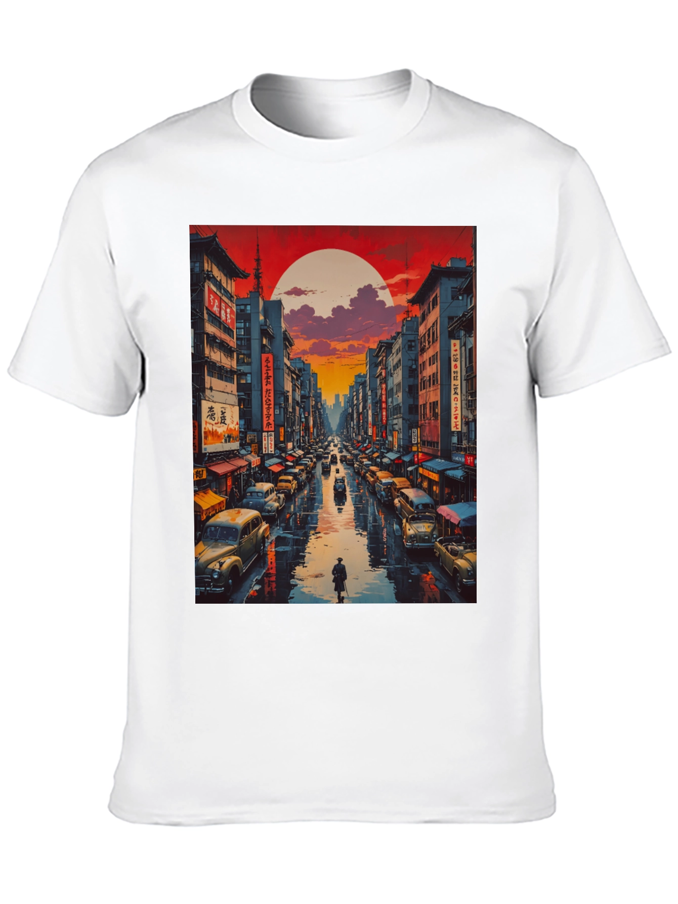 Retro Tokyo Street T-Shirt