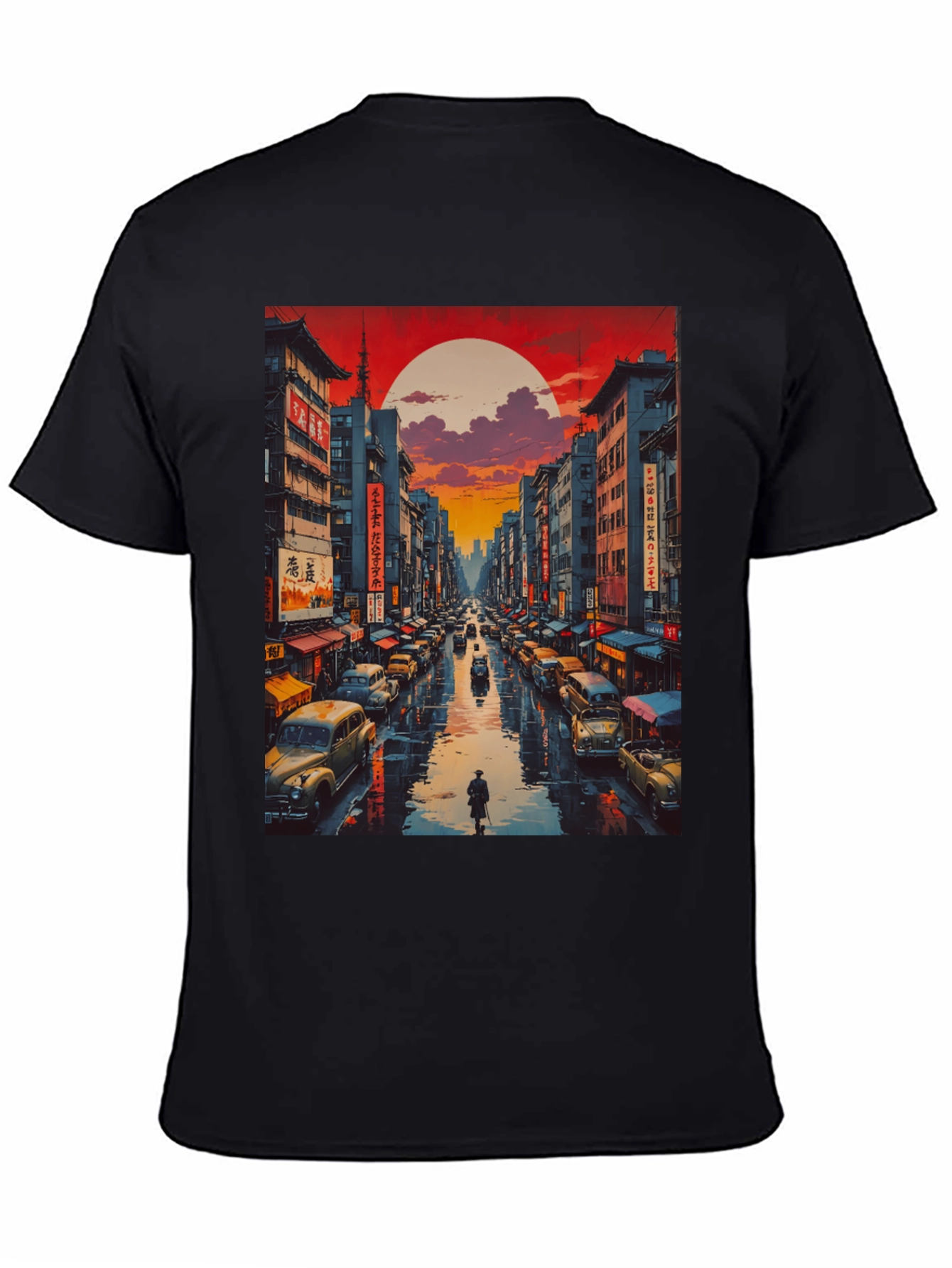 Retro Tokyo Street T-Shirt