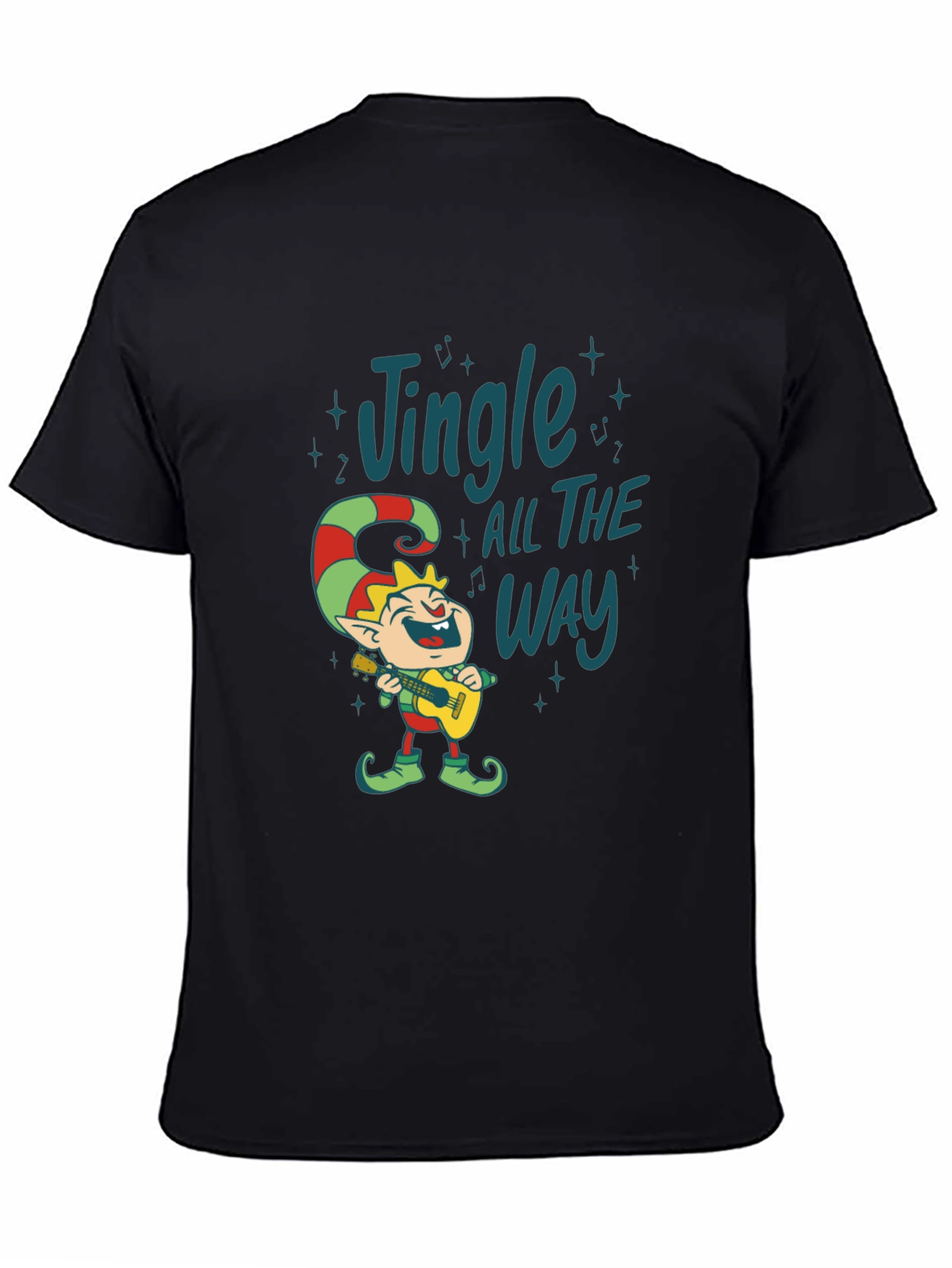 Jingle All The Way Elf Graphic Tee