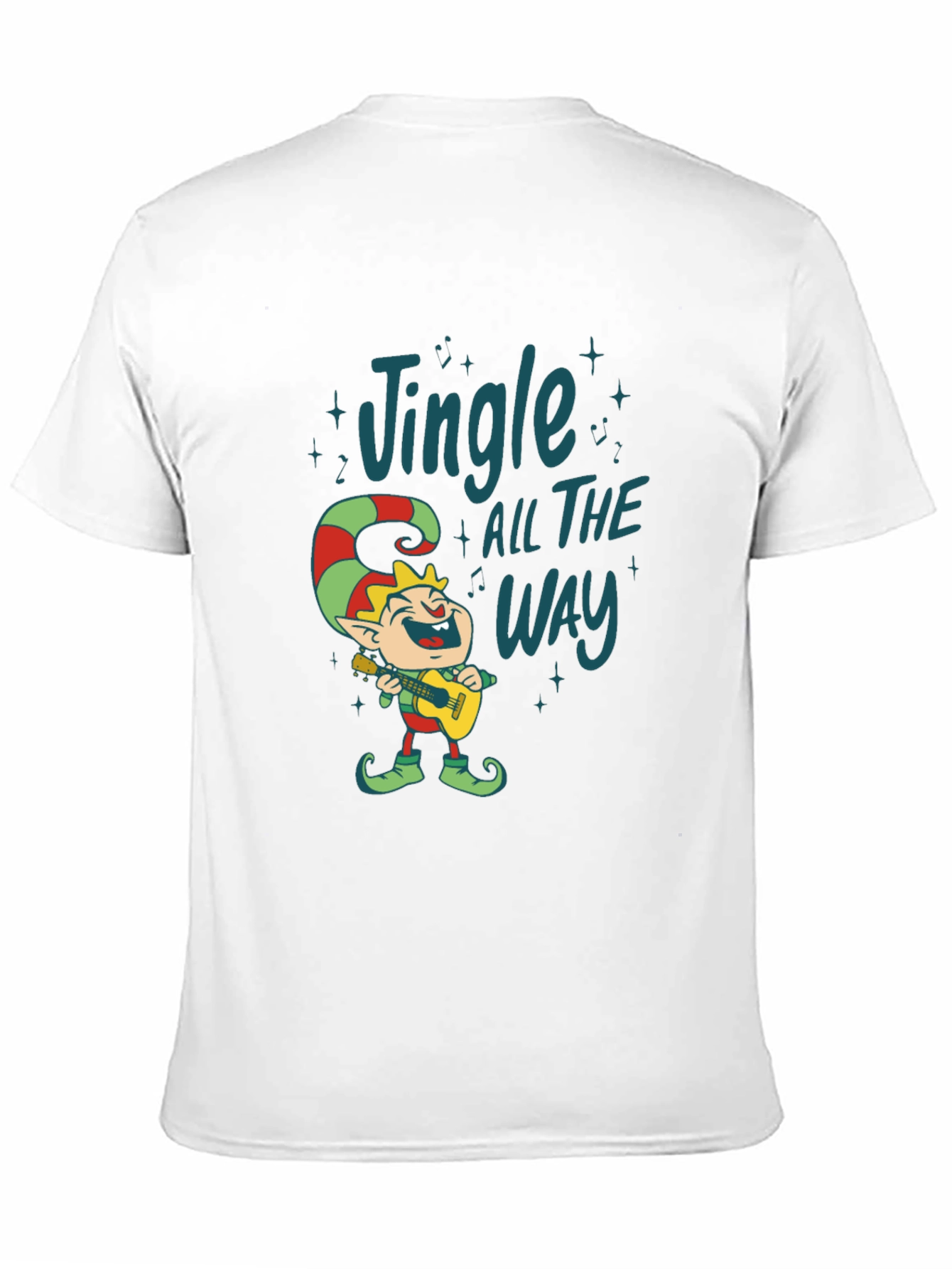 Jingle All The Way Elf Graphic Tee