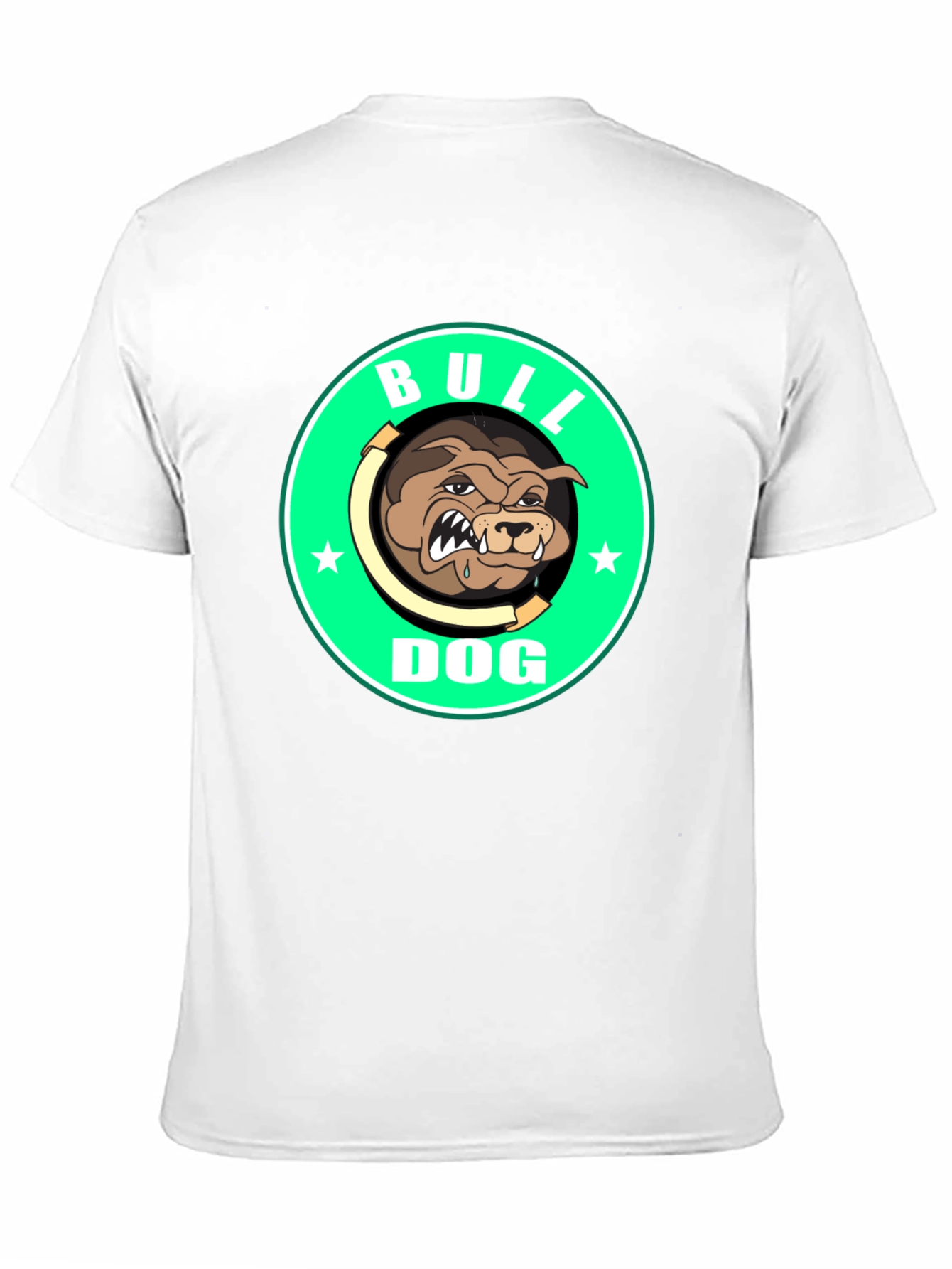 Bulldog Graphic Tee - Mens Black T-Shirt