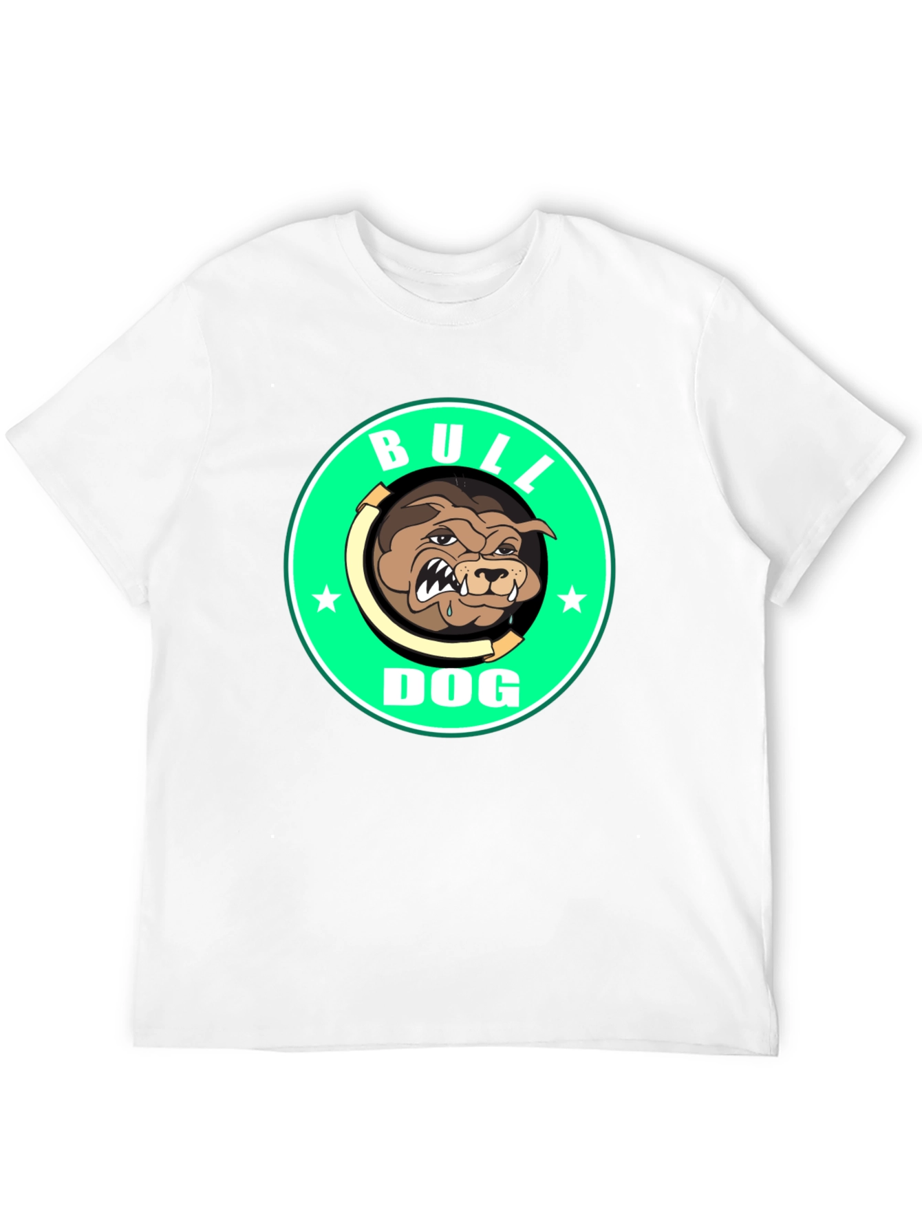 Bulldog Graphic Tee - Mens Black T-Shirt
