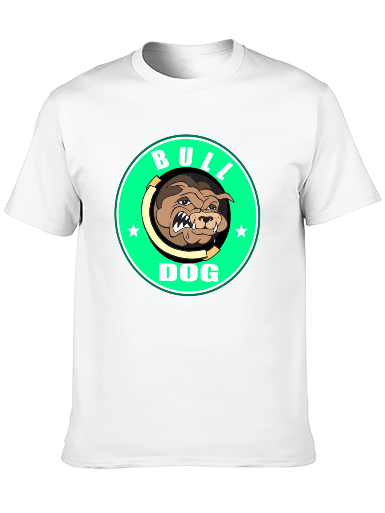 Bulldog Graphic Tee - Mens Black T-Shirt