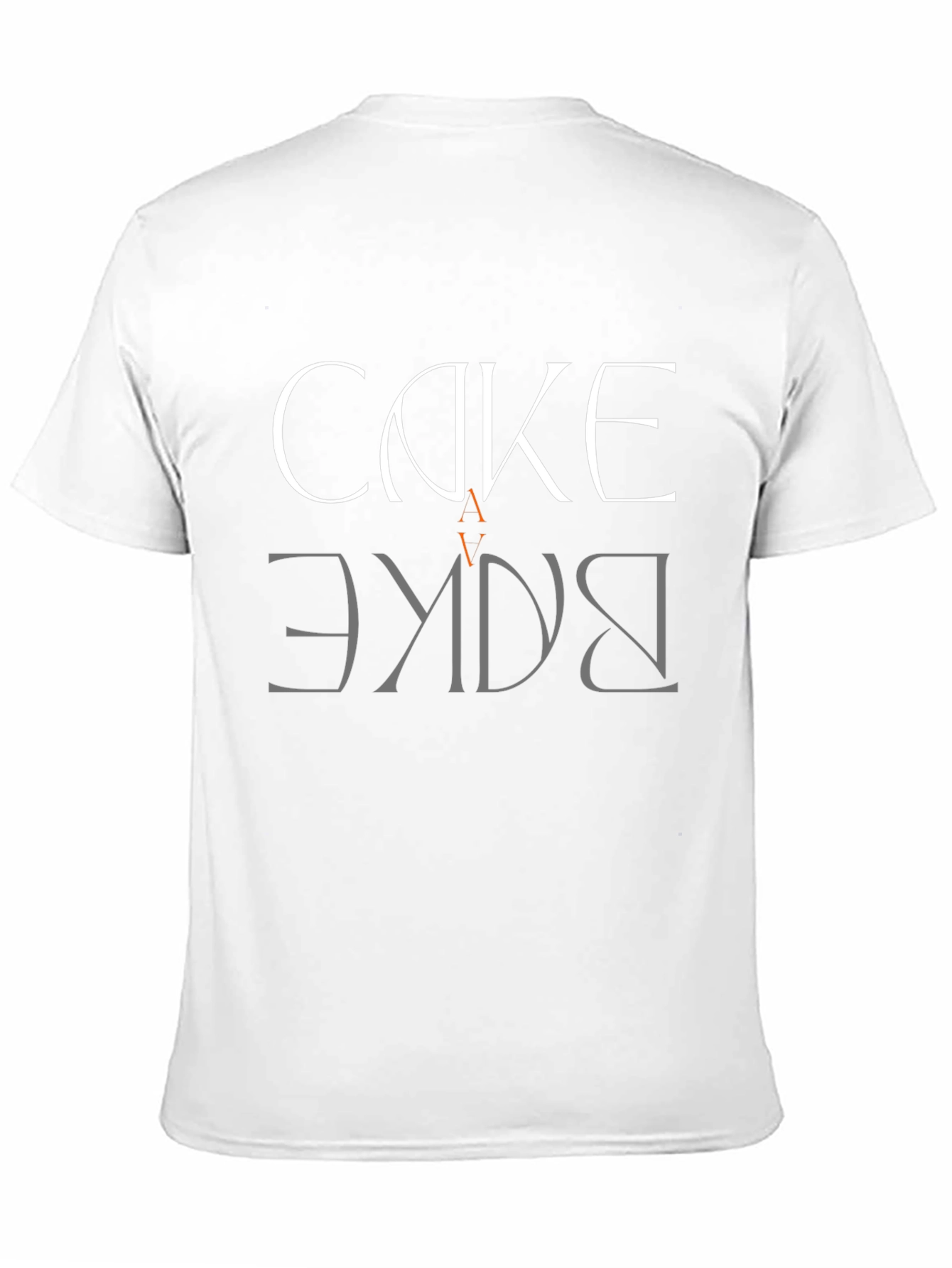 Cake Bake Graphic Tee - Black Cotton T-Shirt