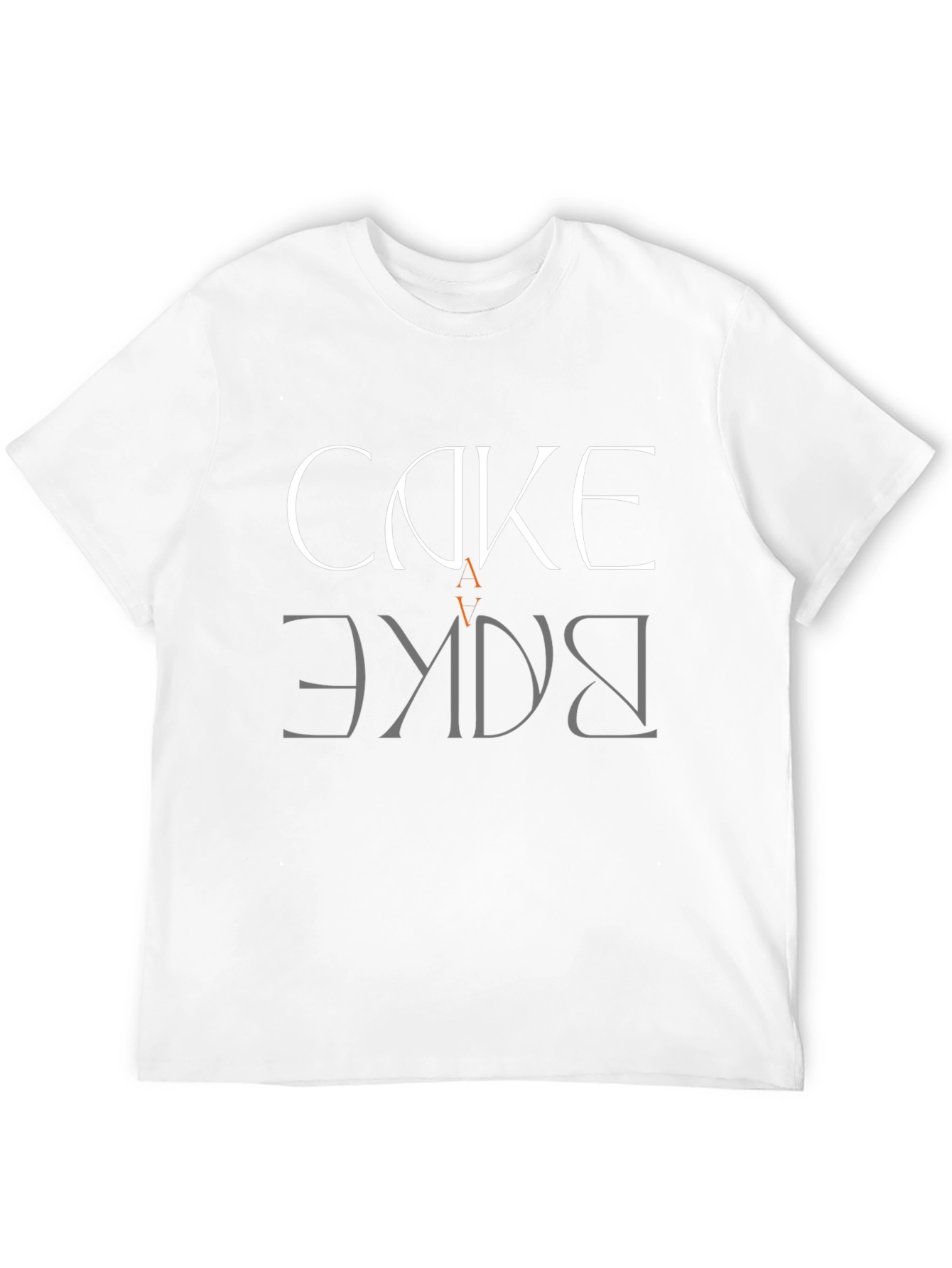 Cake Bake Graphic Tee - Black Cotton T-Shirt
