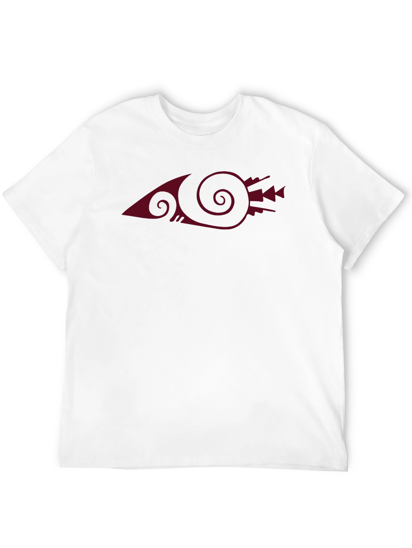 Tribal Shark Graphic Tee - Mens Black T-Shirt