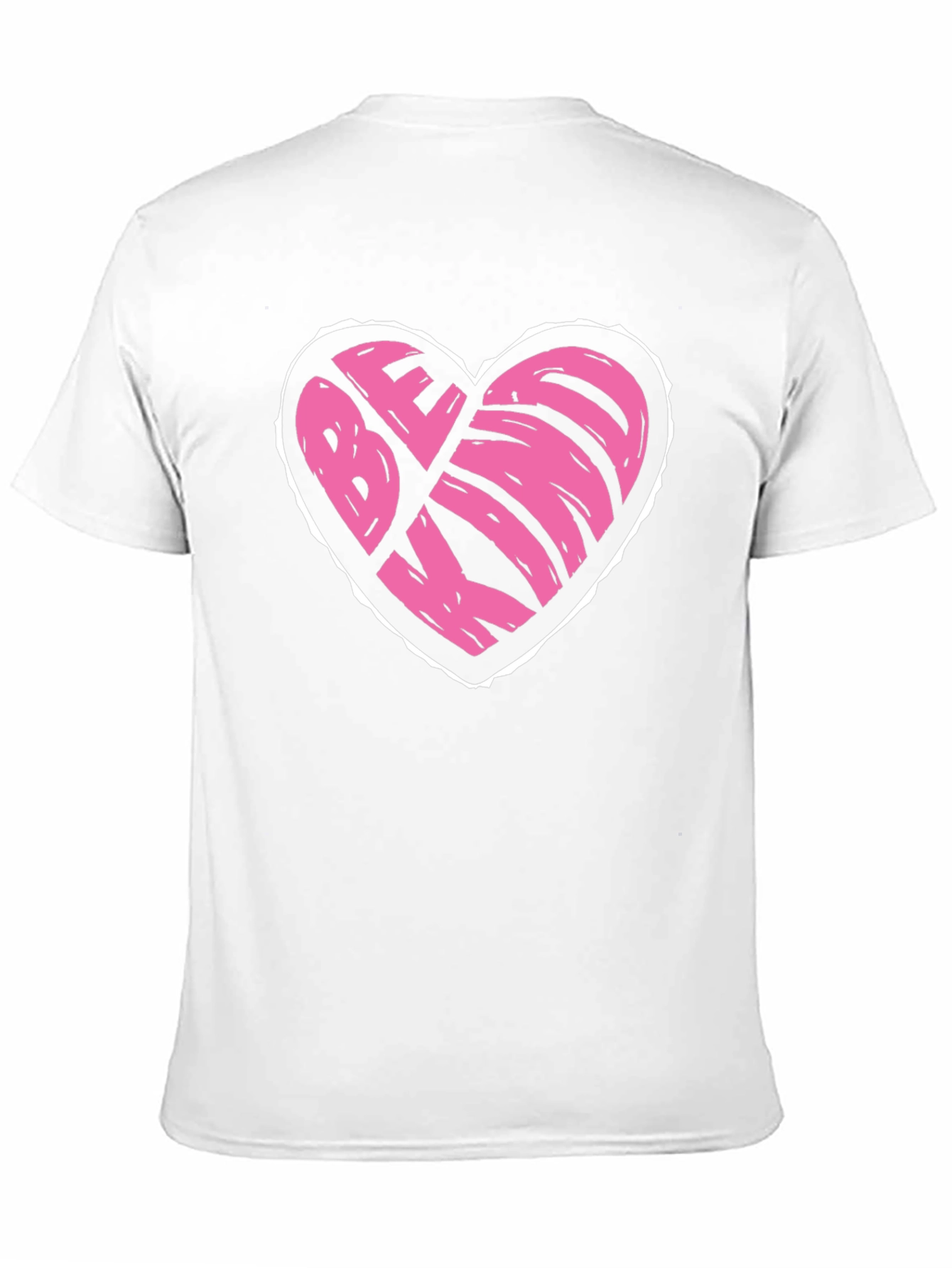 Be Kind Heart Graphic T-Shirt - Black