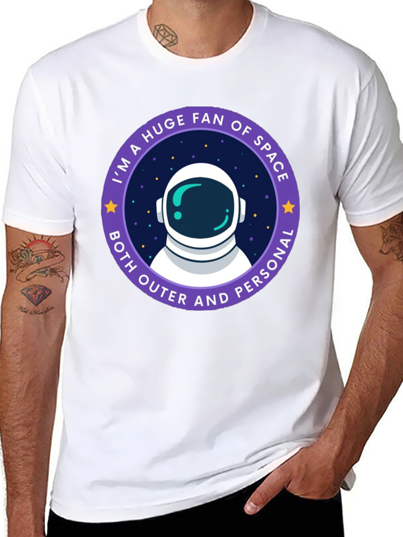 Space Fan T-Shirt - Outer and Personal