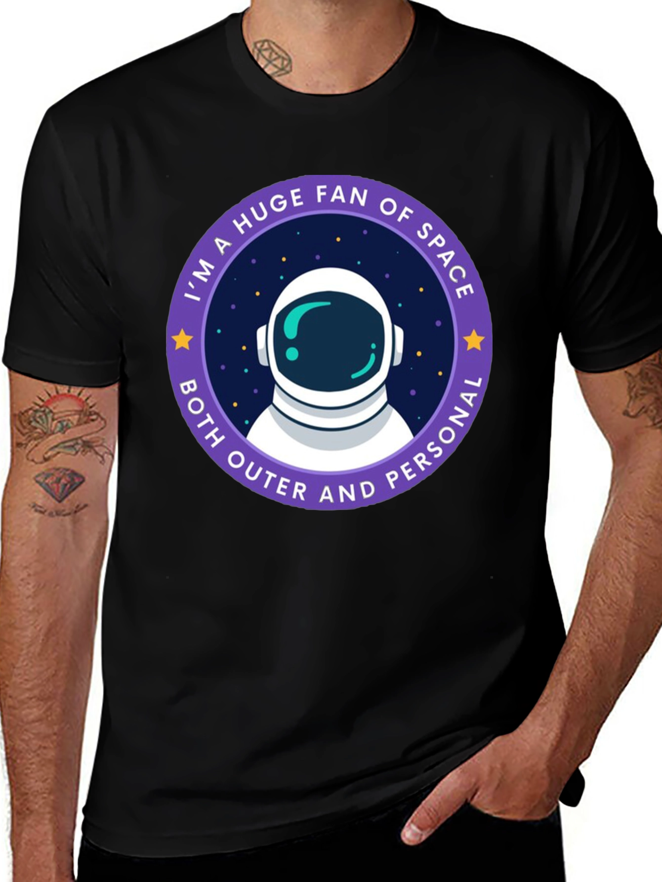 Space Fan T-Shirt - Outer and Personal