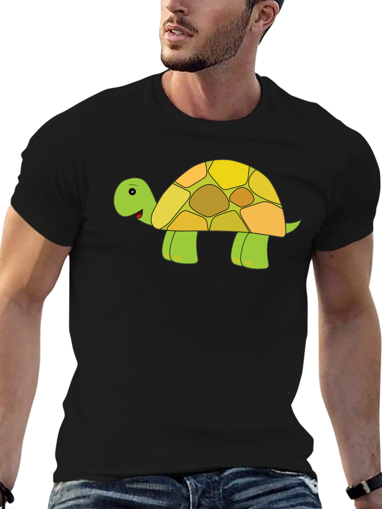 Turtle Graphic Tee - Cute Animal T-Shirt