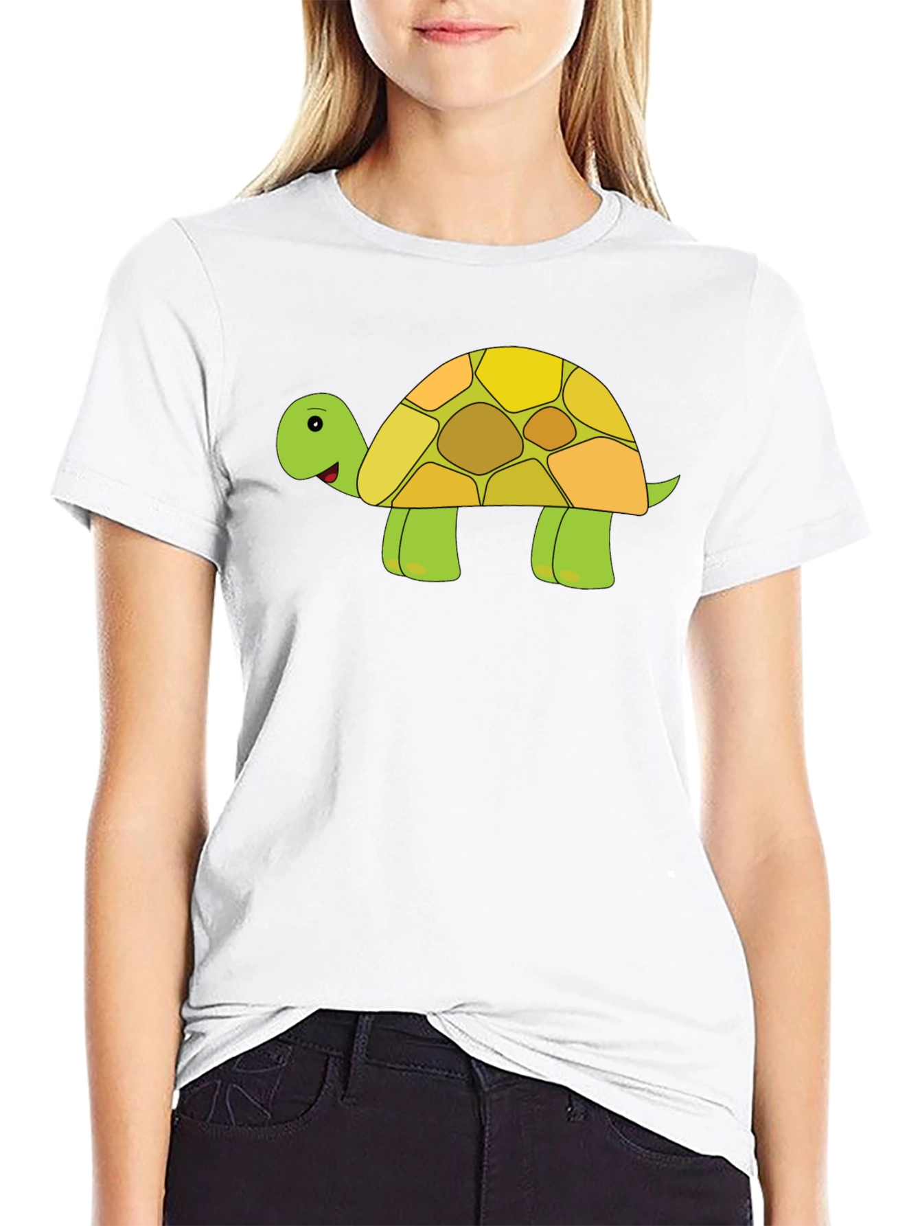 Turtle Graphic Tee - Cute Animal T-Shirt