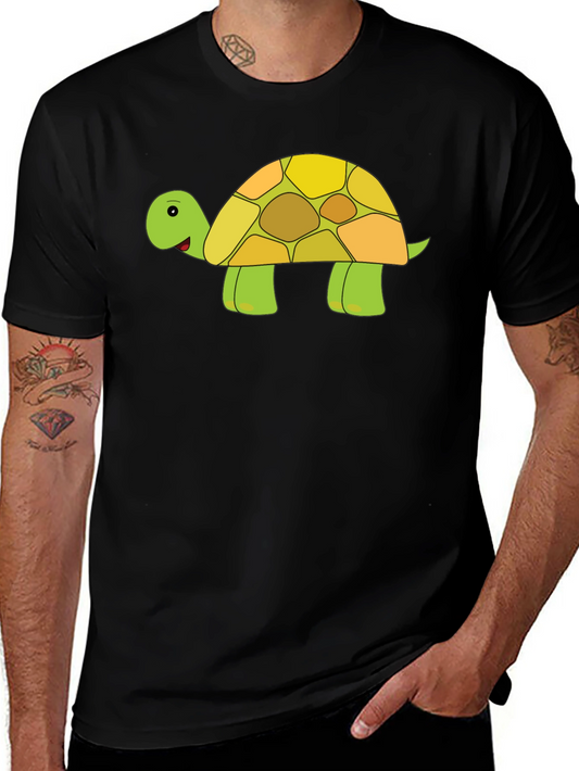 Turtle Graphic Tee - Cute Animal T-Shirt