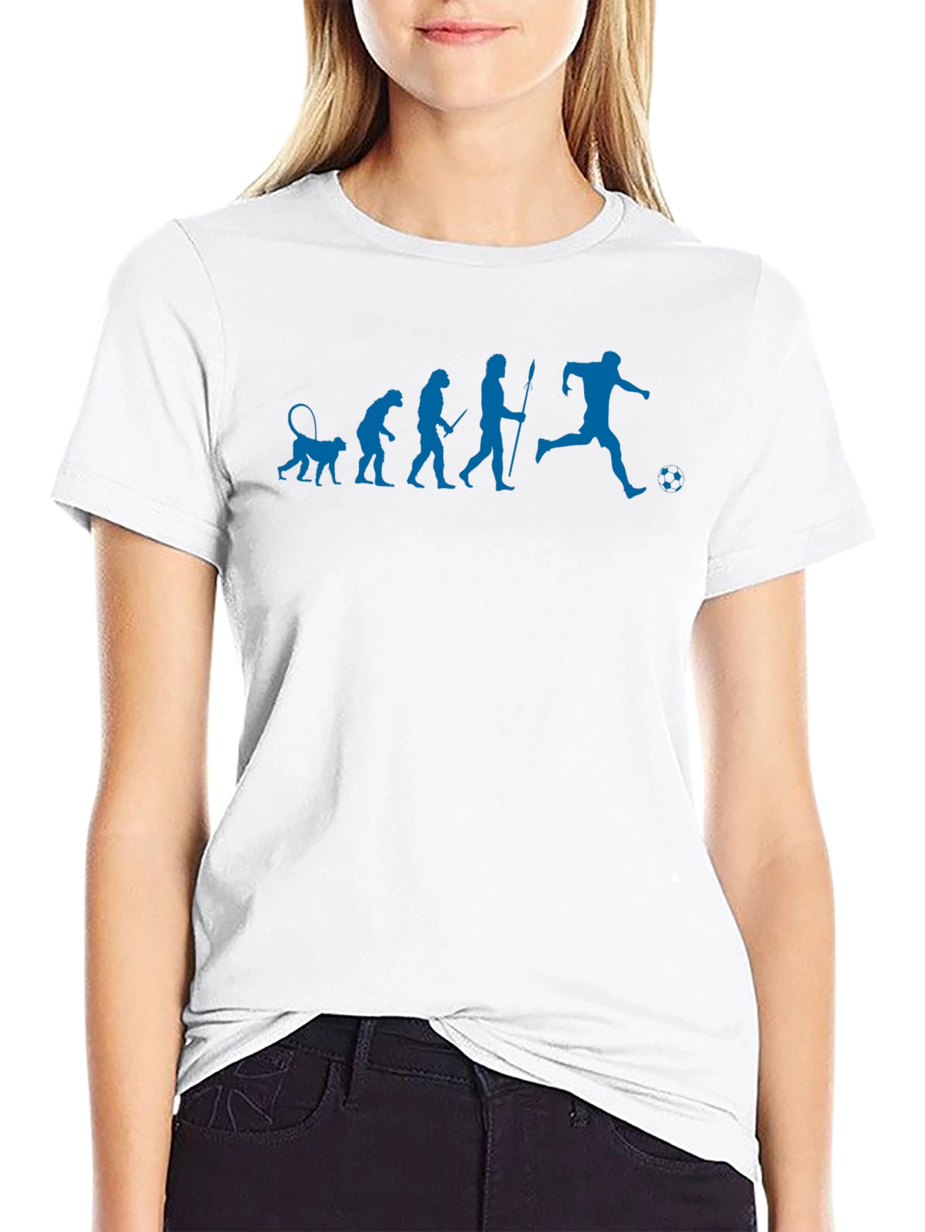 Soccer Evolution T-Shirt - Funny Graphic Tee