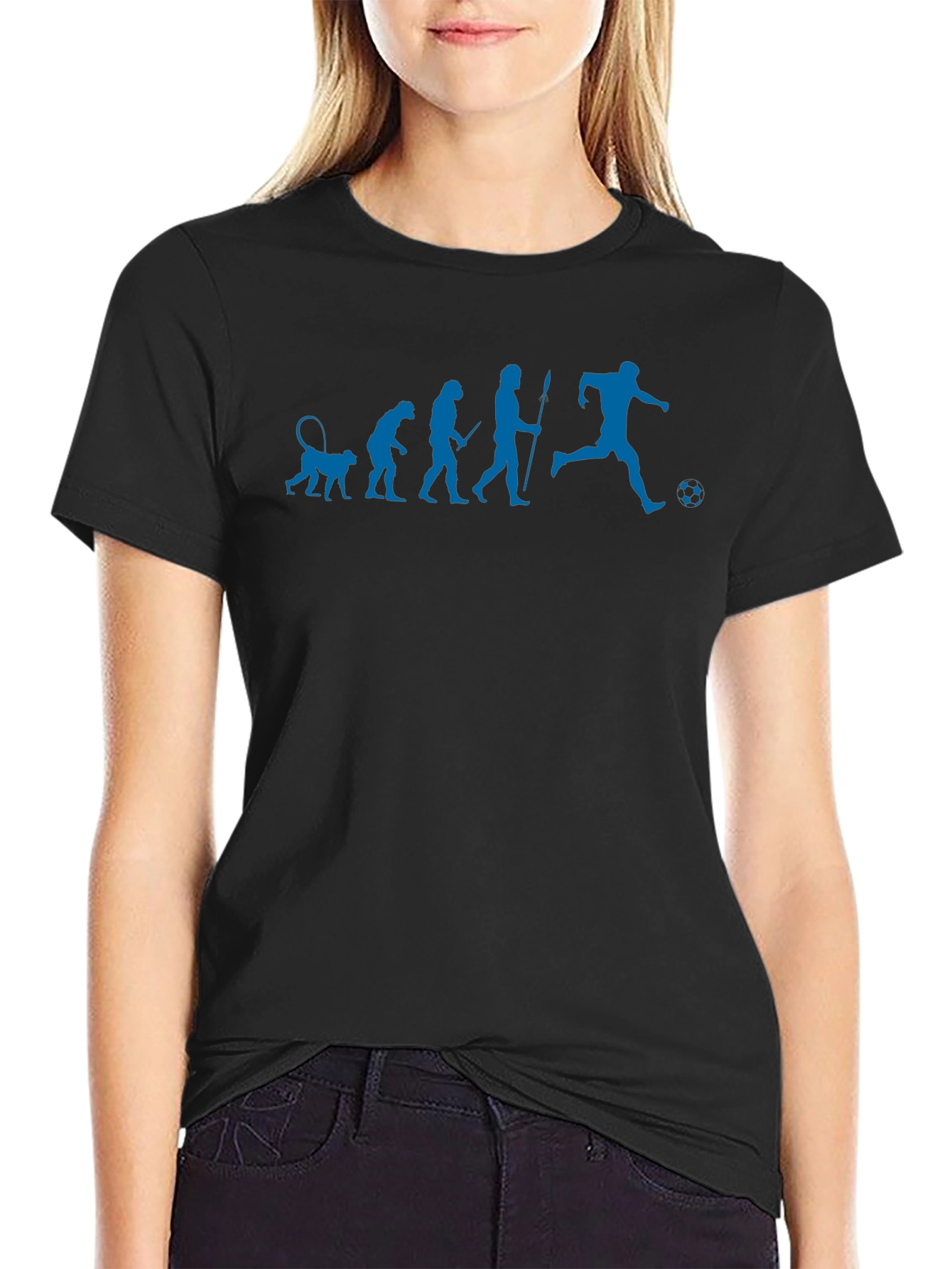 Soccer Evolution T-Shirt - Funny Graphic Tee