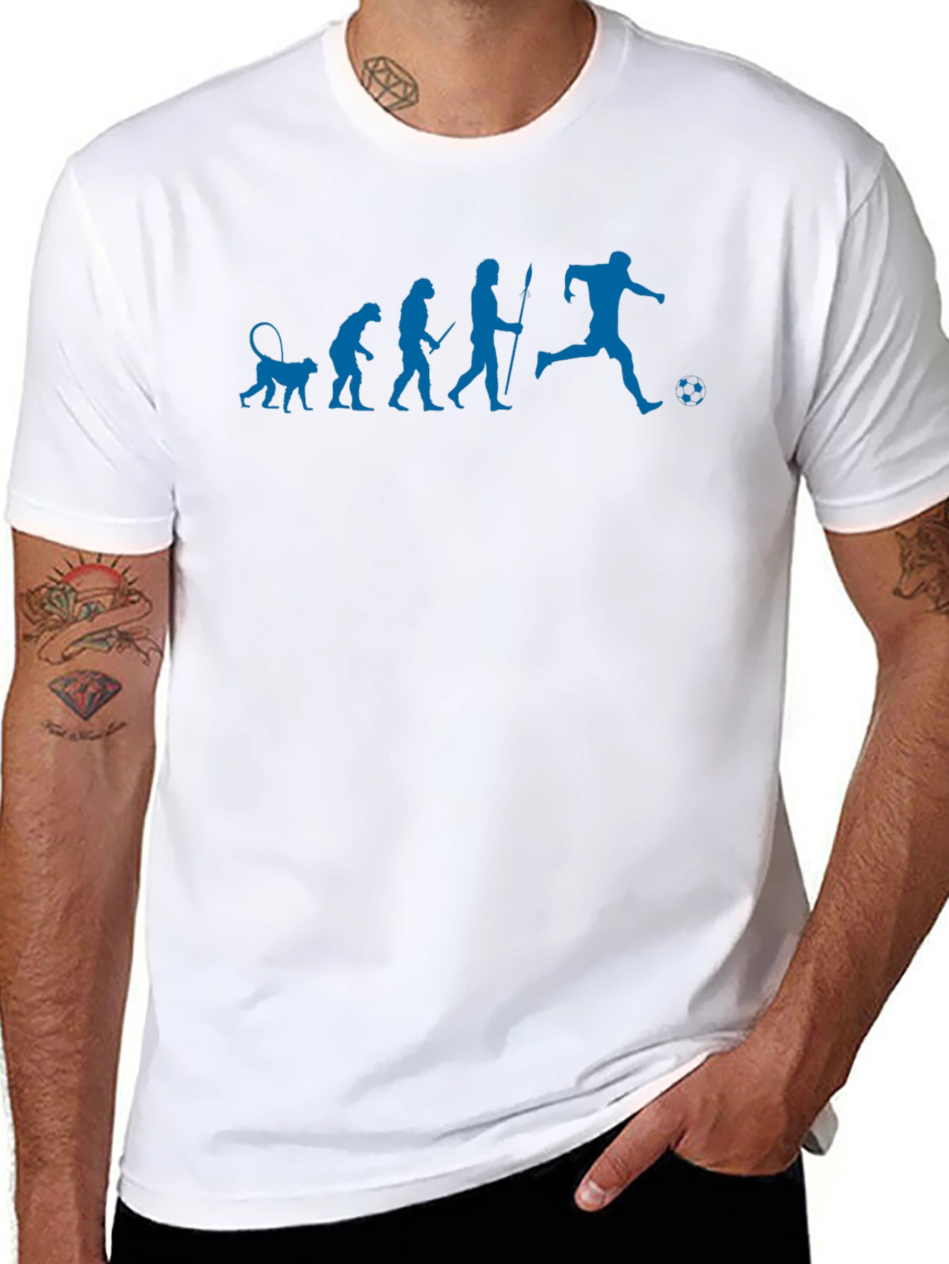Soccer Evolution T-Shirt - Funny Graphic Tee