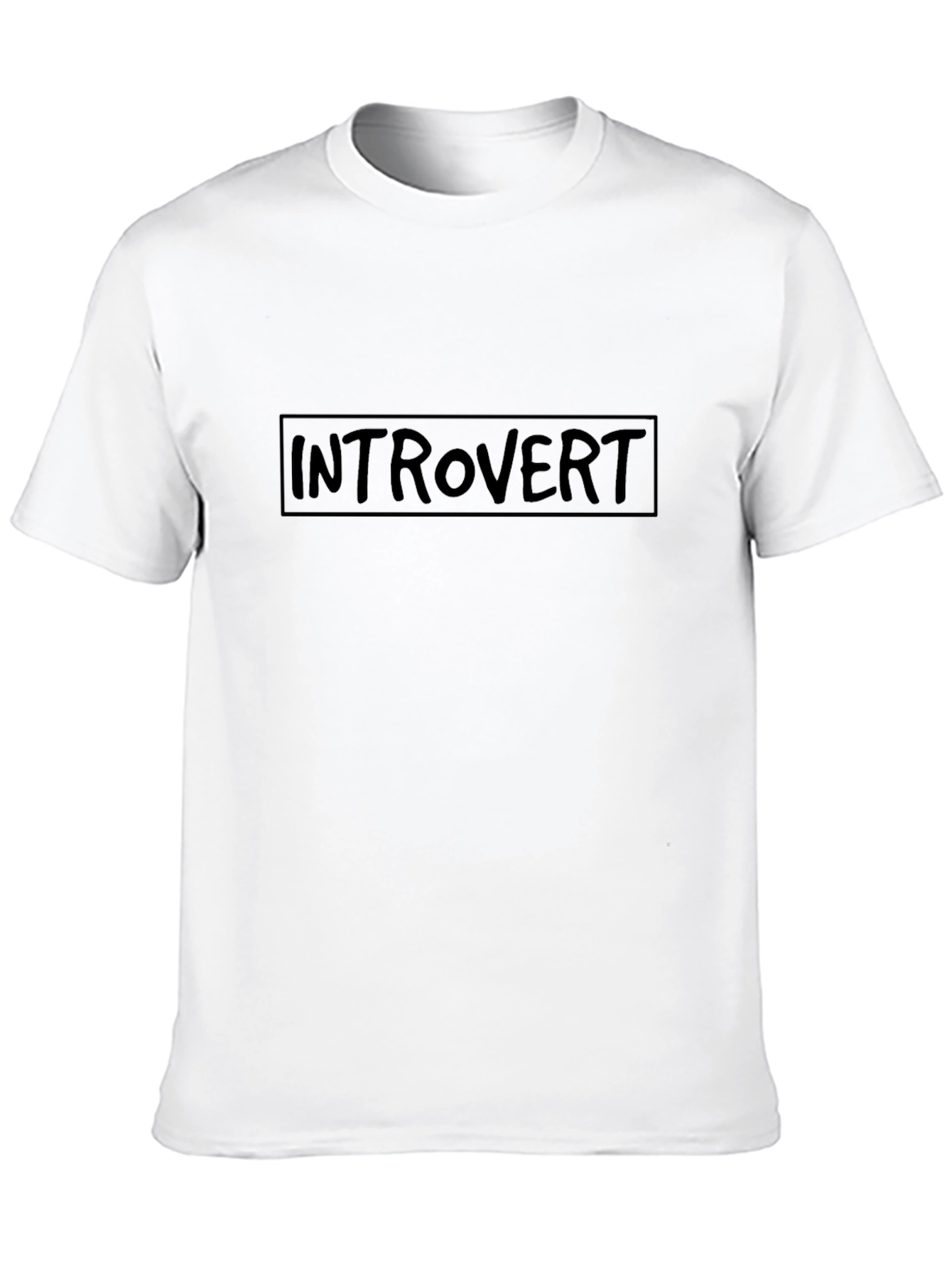 Introvert Graphic Tee - Soft Cotton Blend