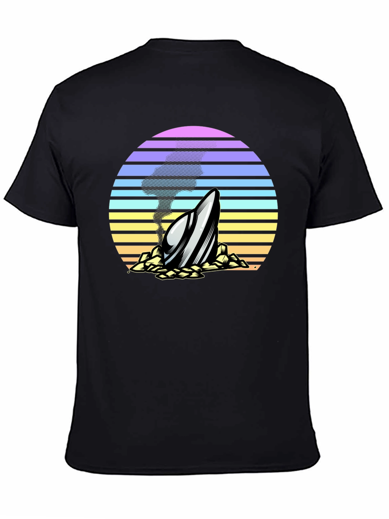 Retro Spaceship Graphic Tee