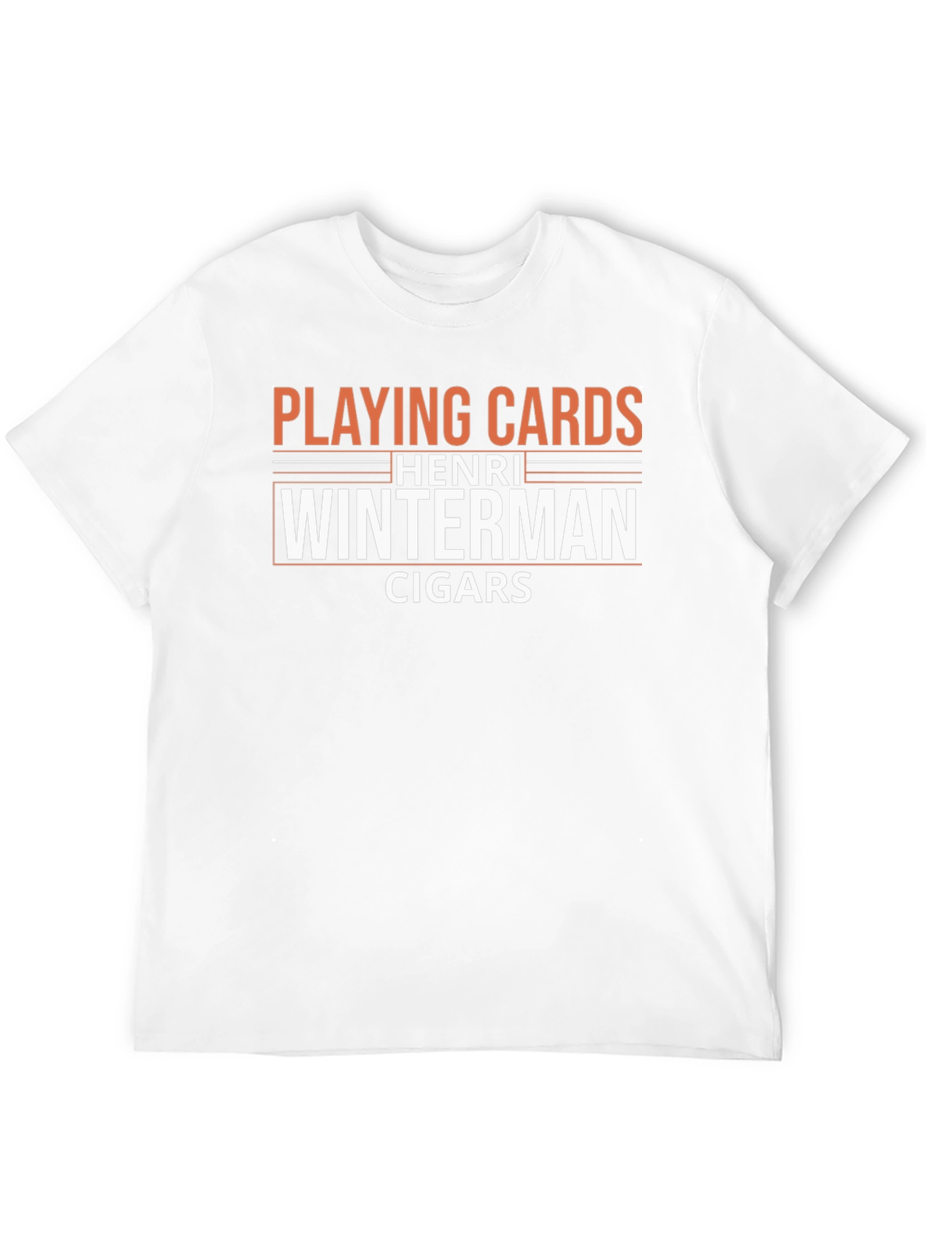 Henri Winterman Cigars Playing Cards Graphic Tee