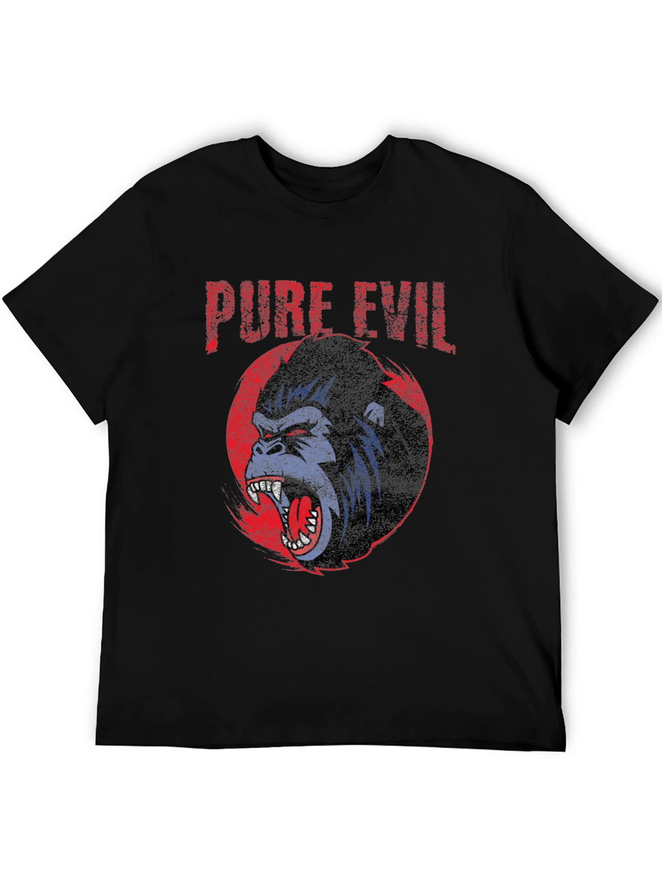 Pure Evil Gorilla Graphic T-Shirt