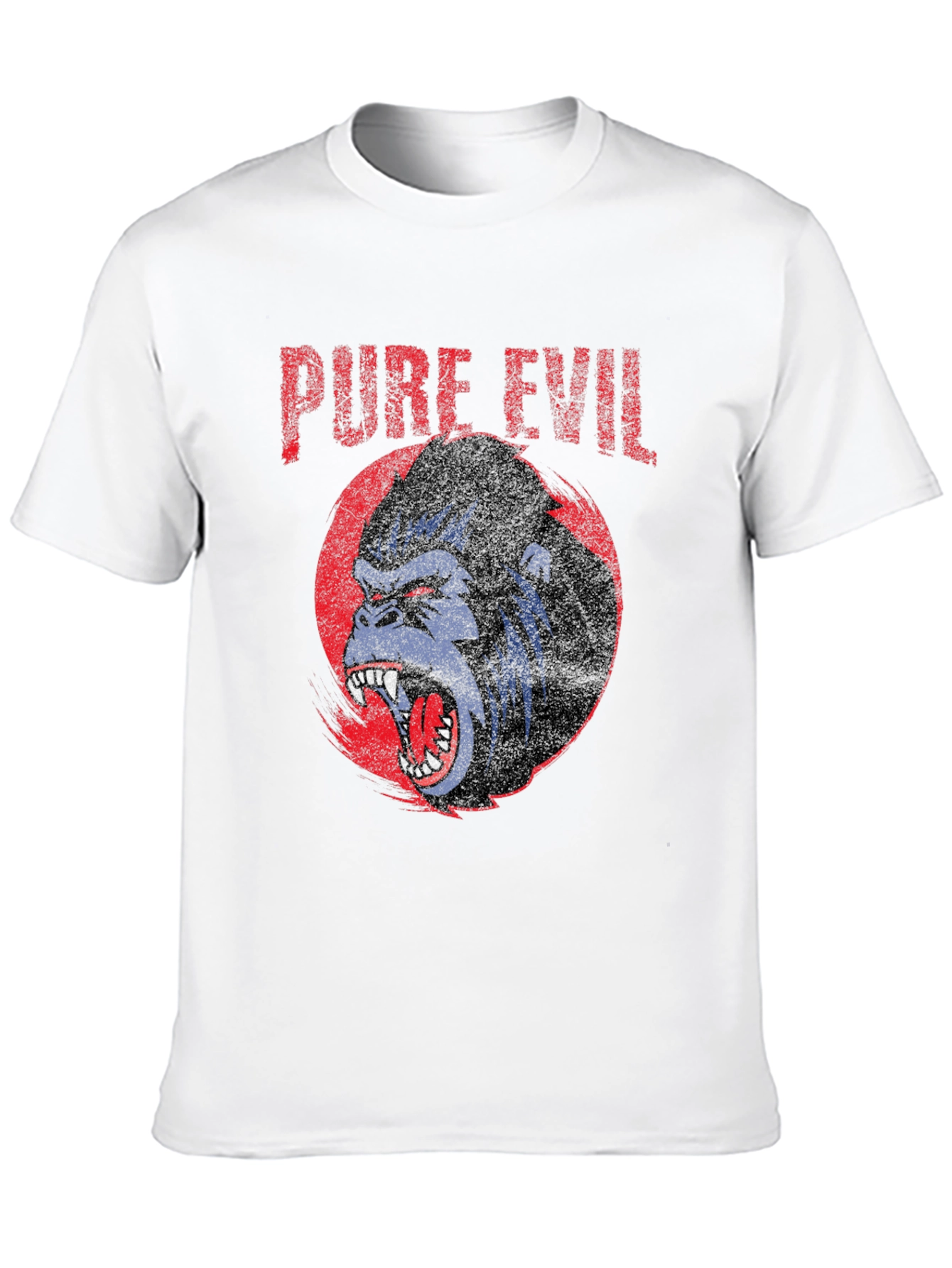Pure Evil Gorilla Graphic T-Shirt