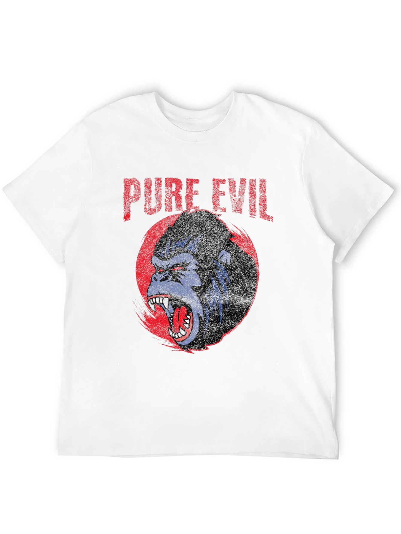 Pure Evil Gorilla Graphic T-Shirt