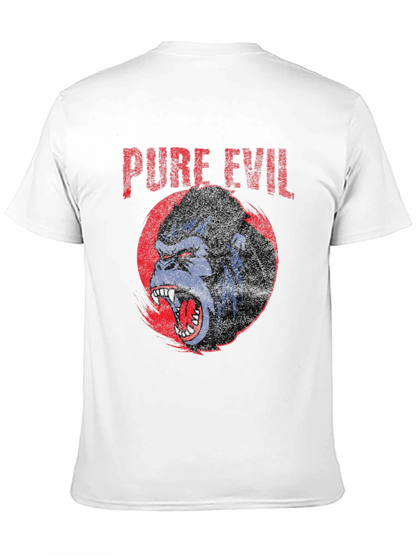 Pure Evil Gorilla Graphic T-Shirt