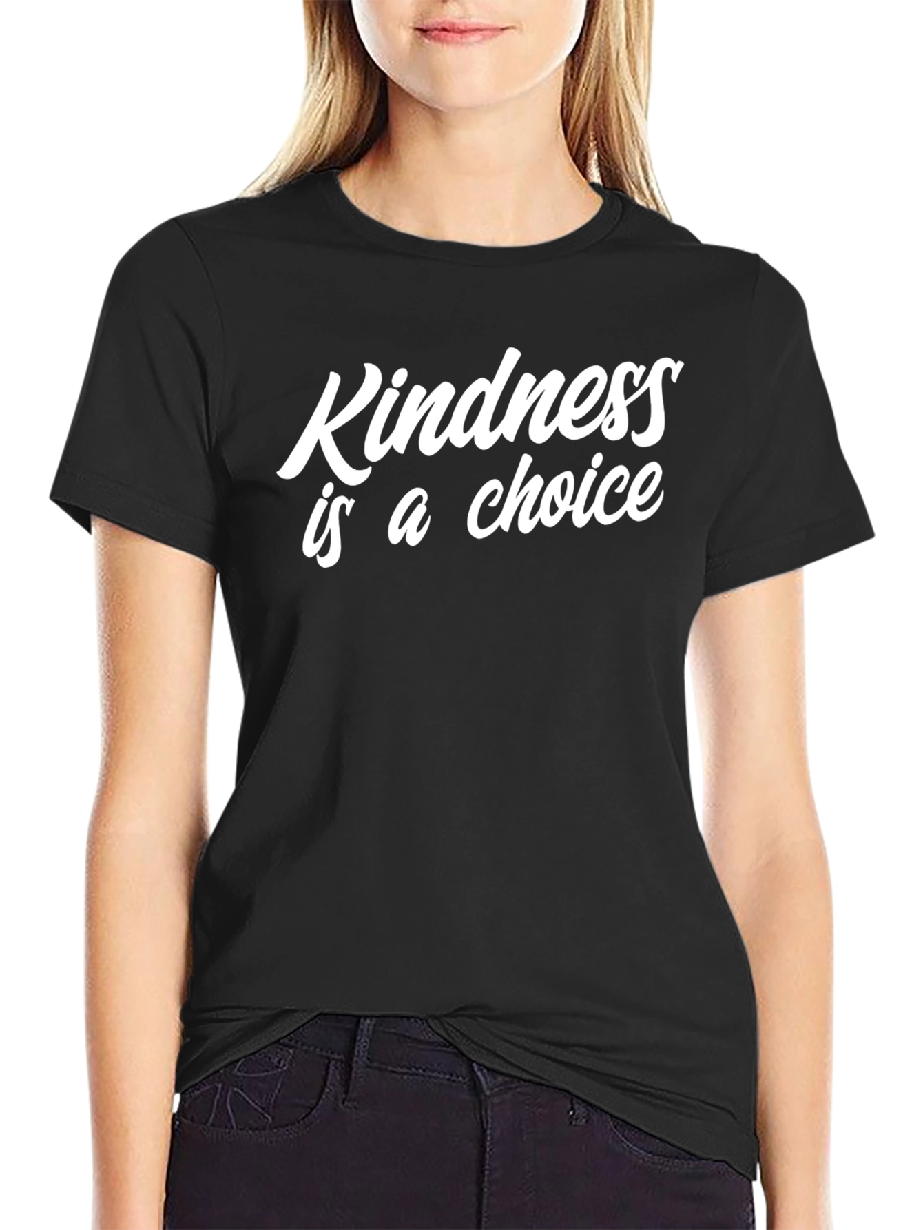 Kindness is a Choice Black T-Shirt