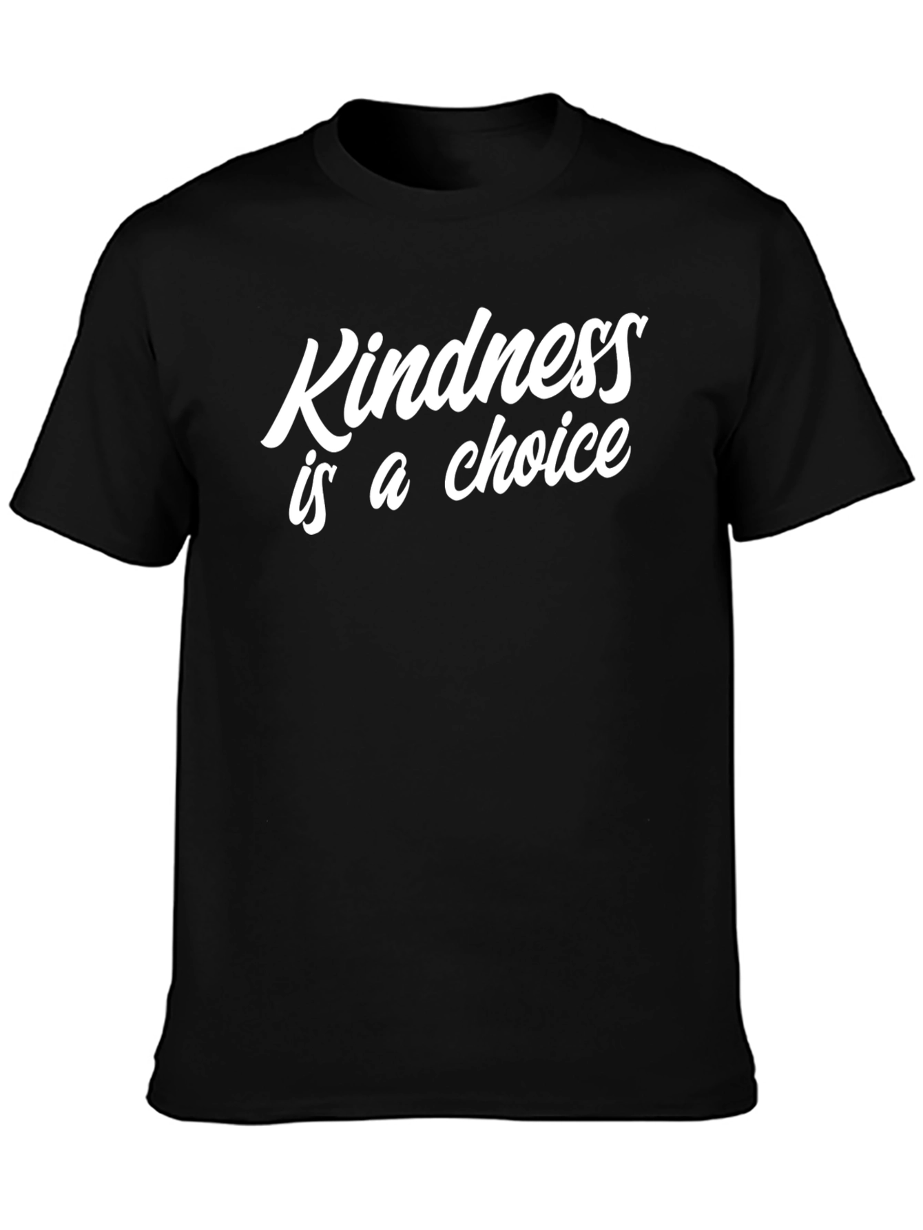 Kindness is a Choice Black T-Shirt