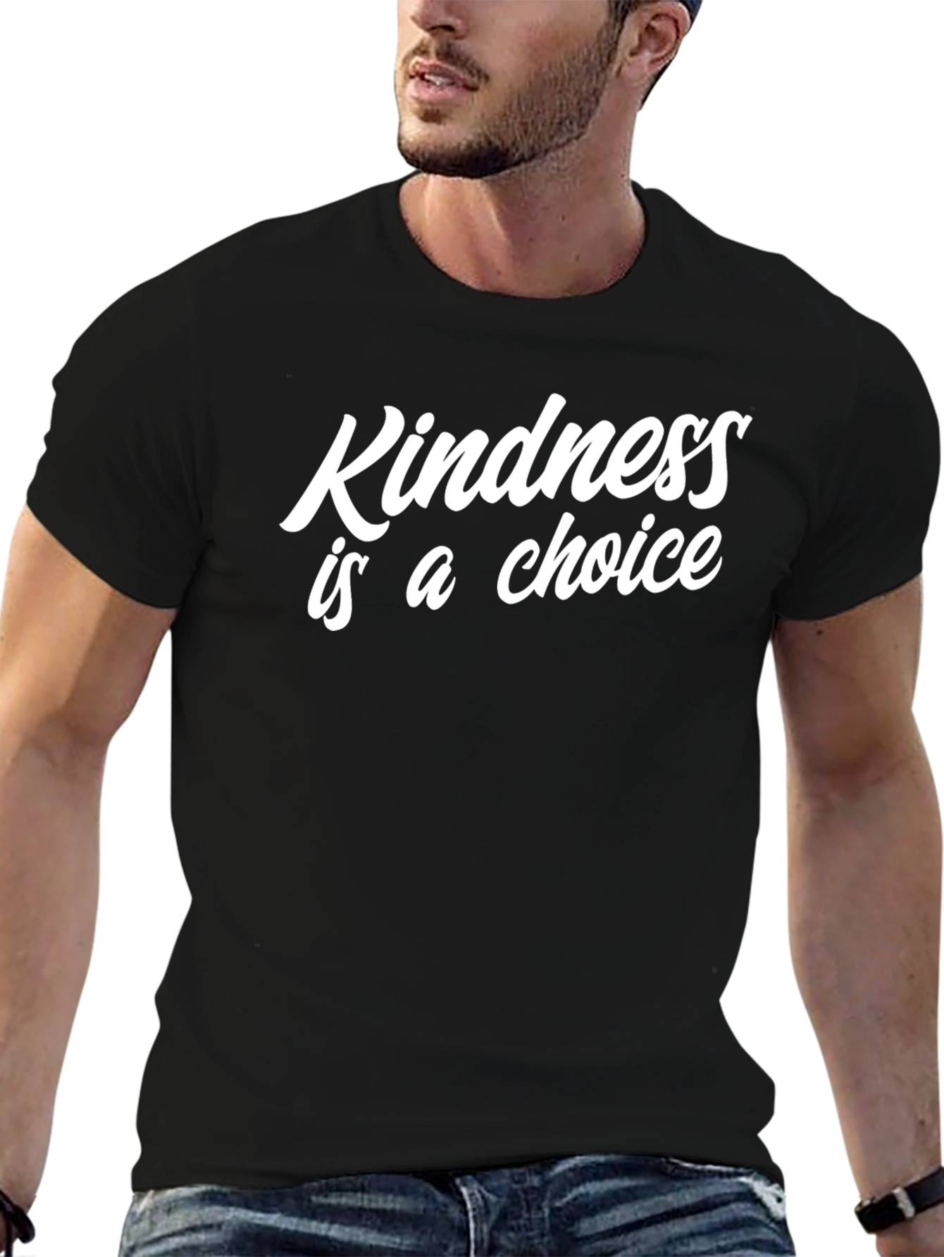 Kindness is a Choice Black T-Shirt