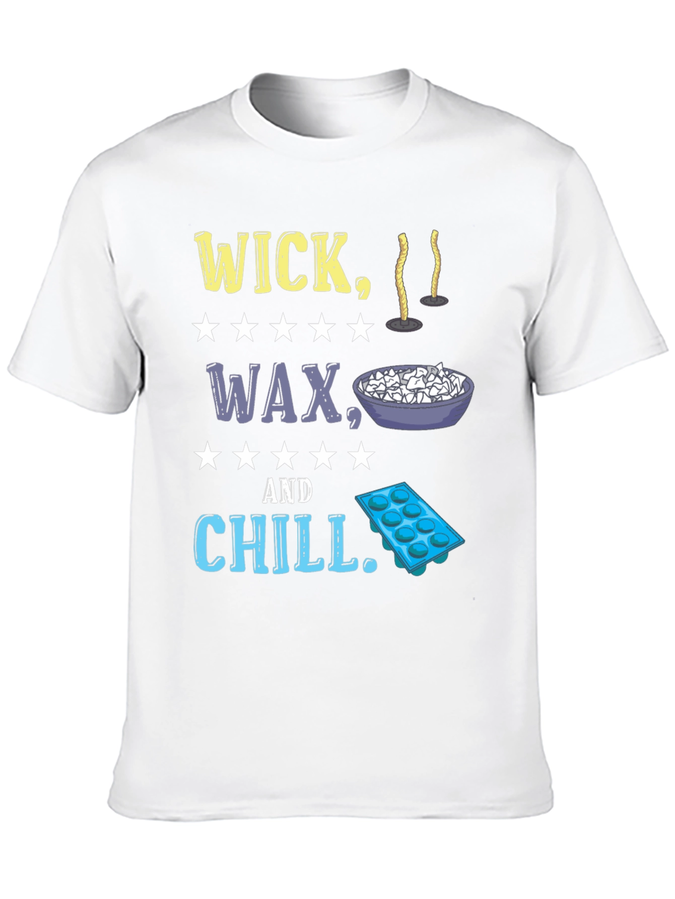 Wick Wax & Chill Graphic Tee
