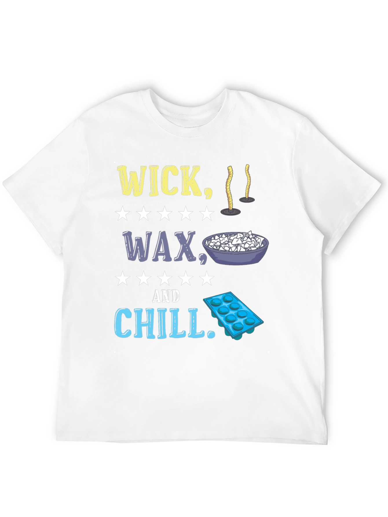 Wick Wax & Chill Graphic Tee