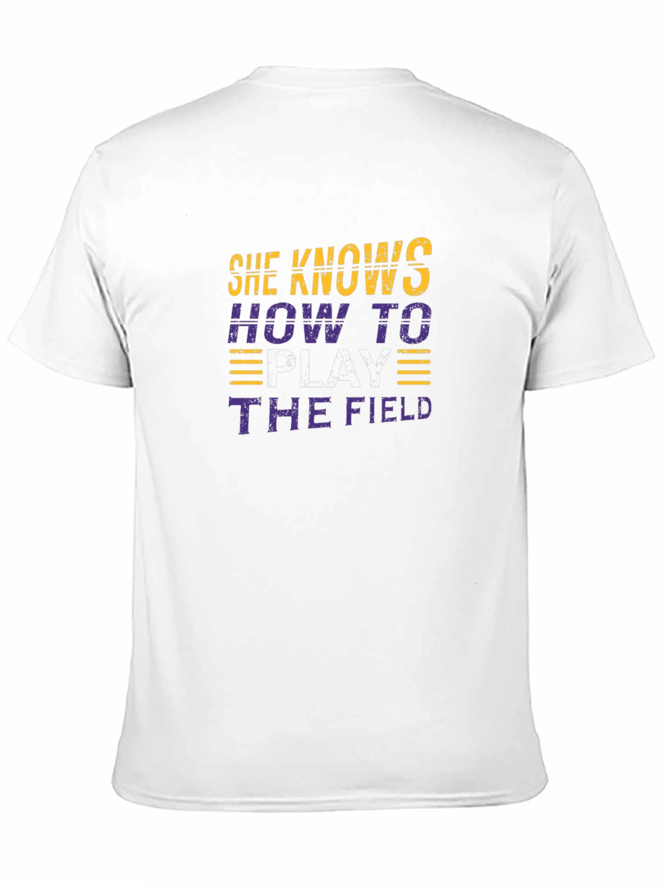 She Knows How To Play The Field Graphic Tee