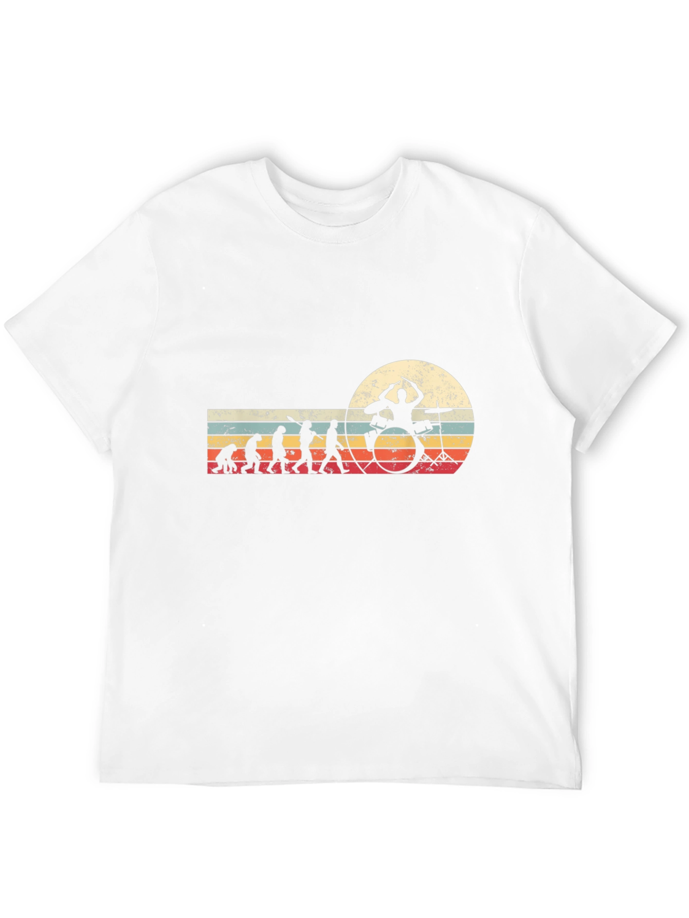 Drummer Evolution Black T-Shirt