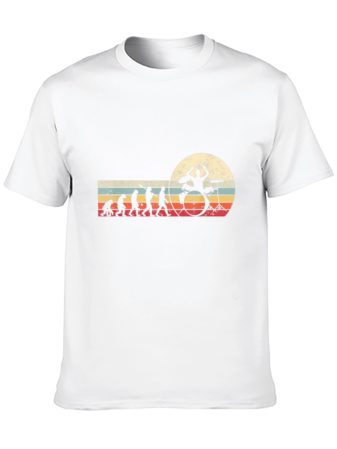 Drummer Evolution Black T-Shirt