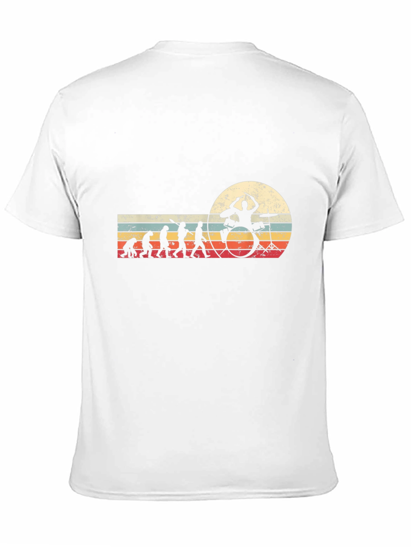 Drummer Evolution Black T-Shirt