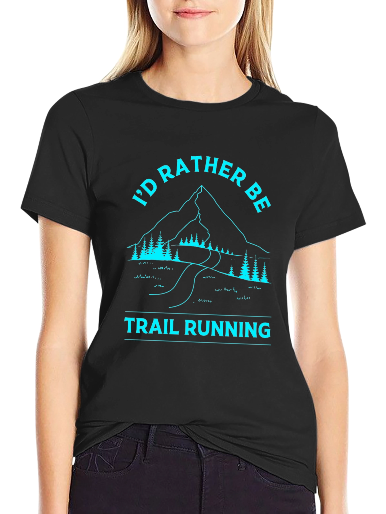 Trail Running T-Shirt: Adventure Awaits