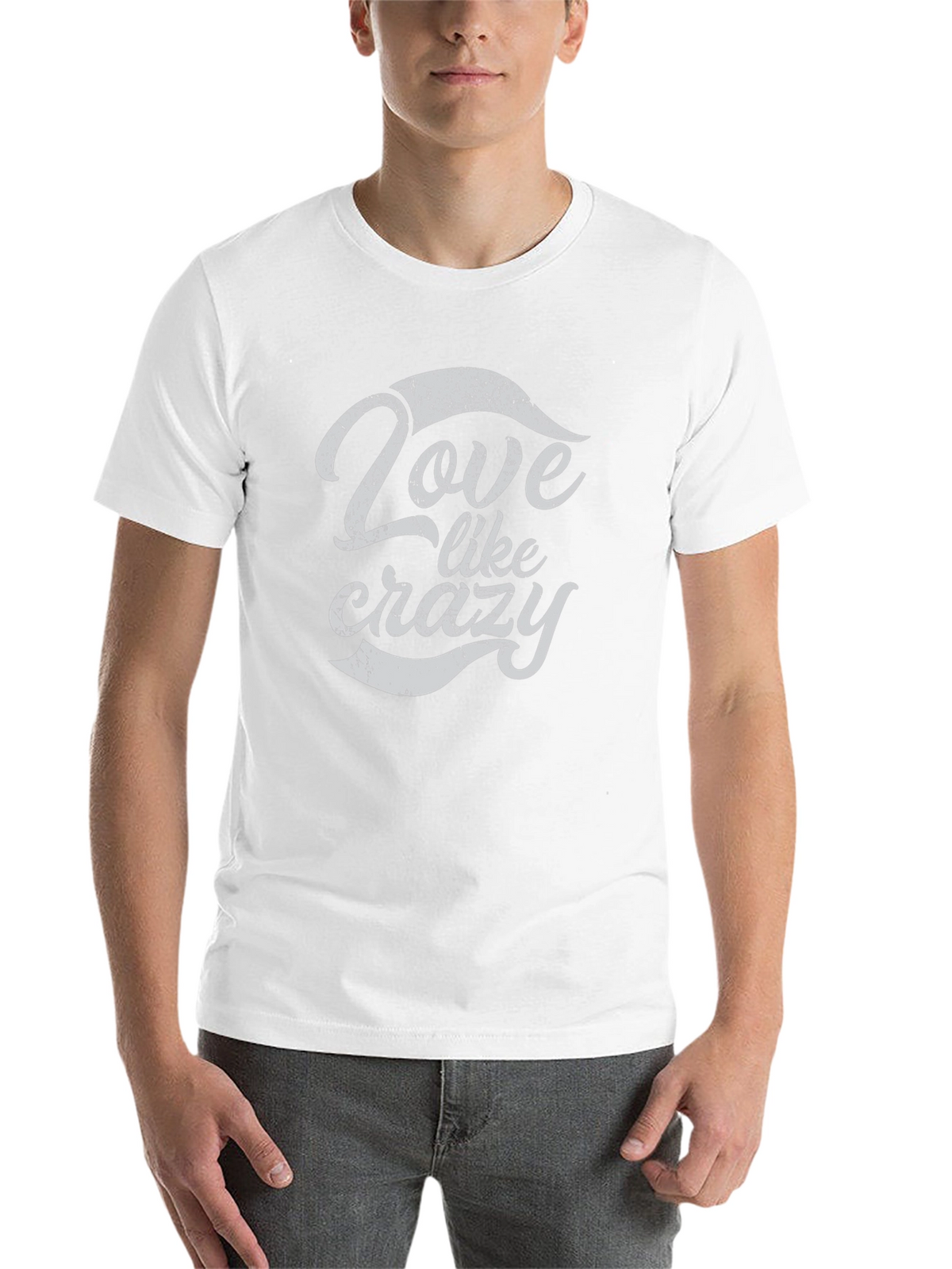 Love Like Crazy Black Graphic Tee
