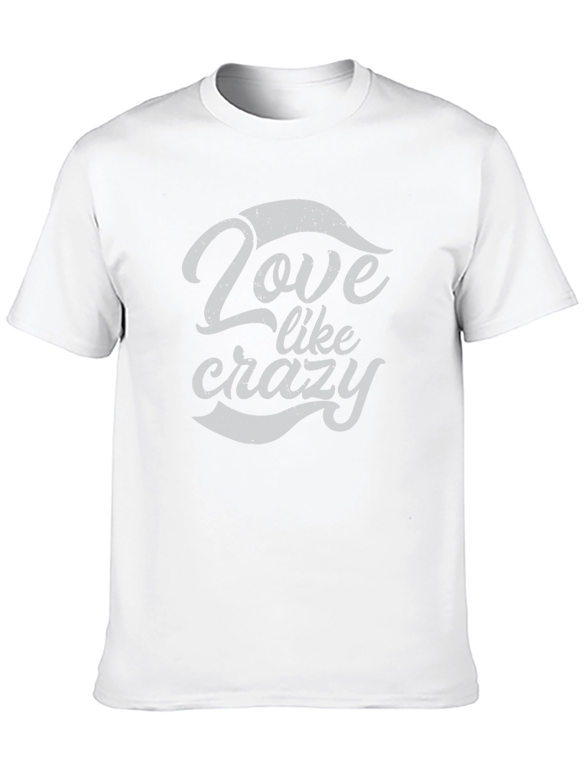 Love Like Crazy Black Graphic Tee