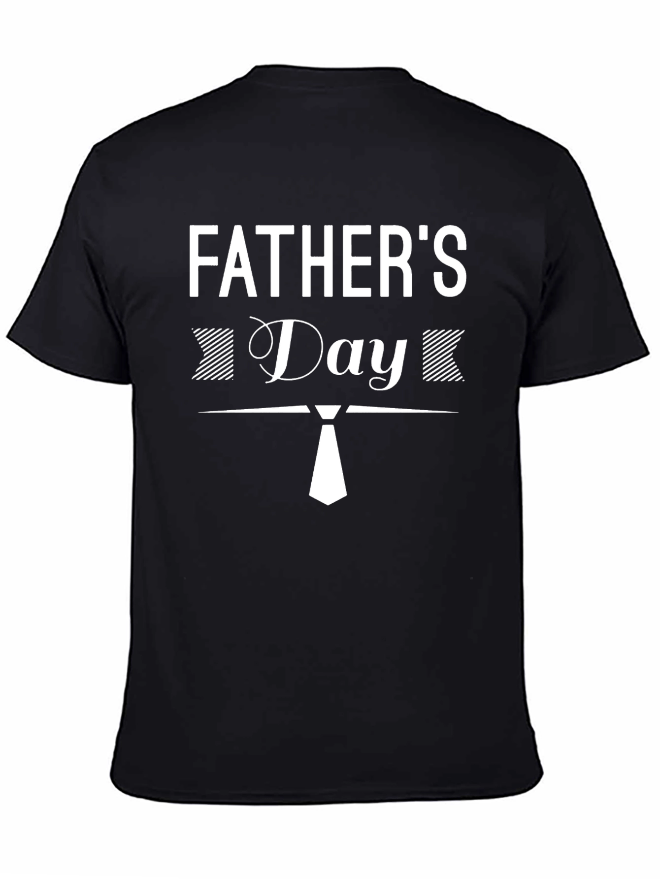 Fathers Day Graphic Tee - Stylish Black Shirt