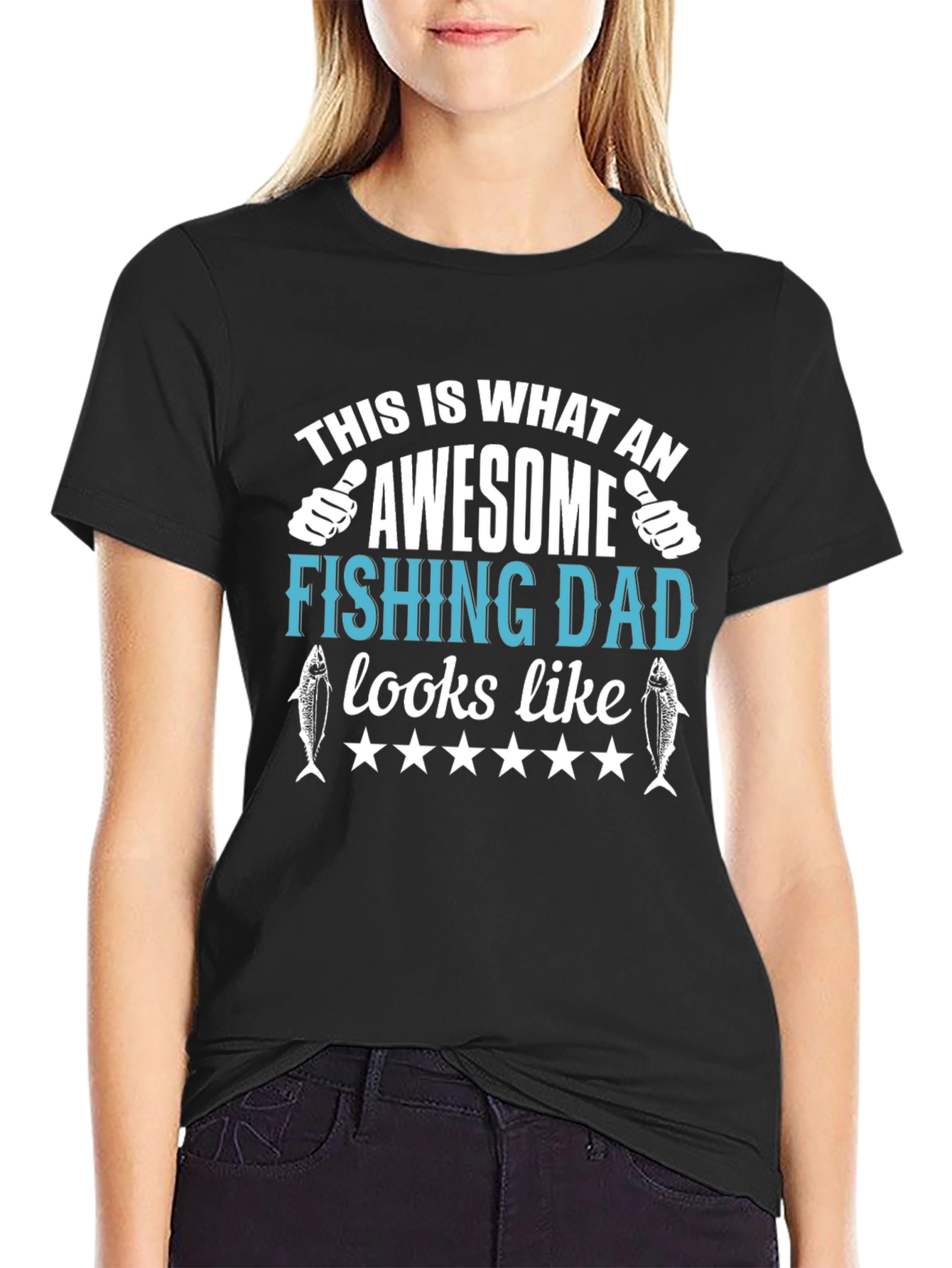 Awesome Fishing Dad T-Shirt