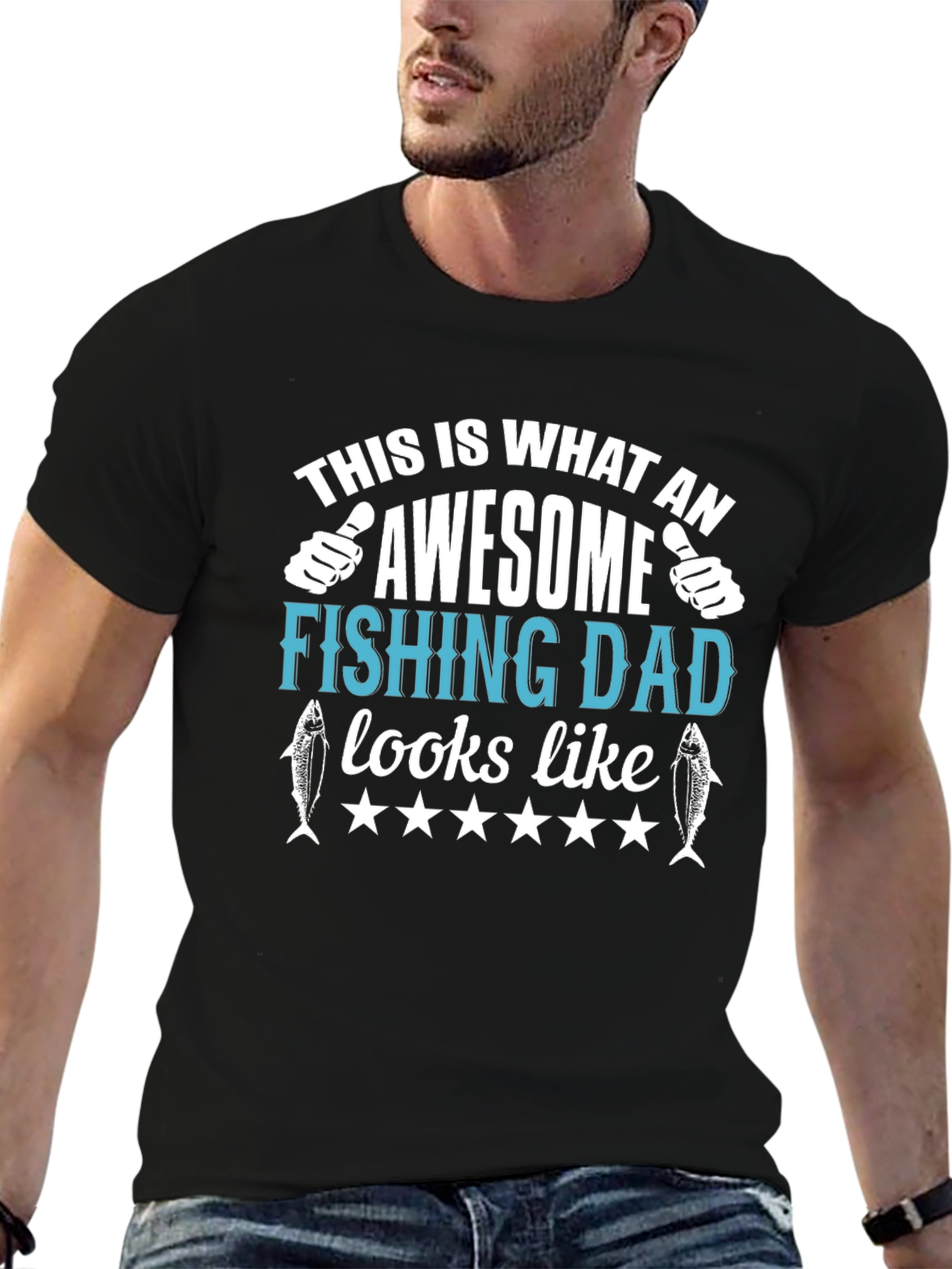 Awesome Fishing Dad T-Shirt