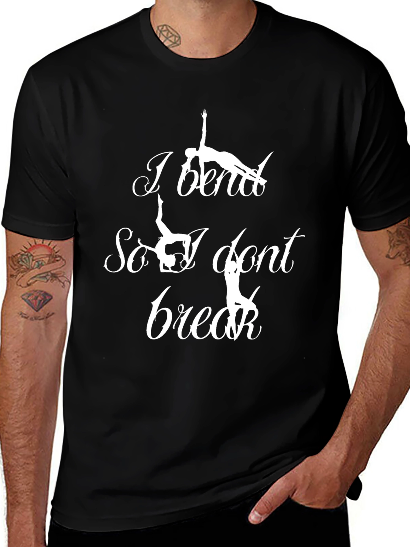 I Bend So I Dont Break Gymnastics T-Shirt