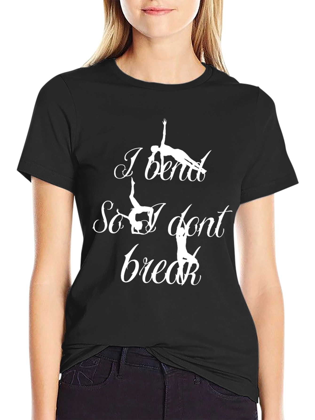 I Bend So I Dont Break Gymnastics T-Shirt