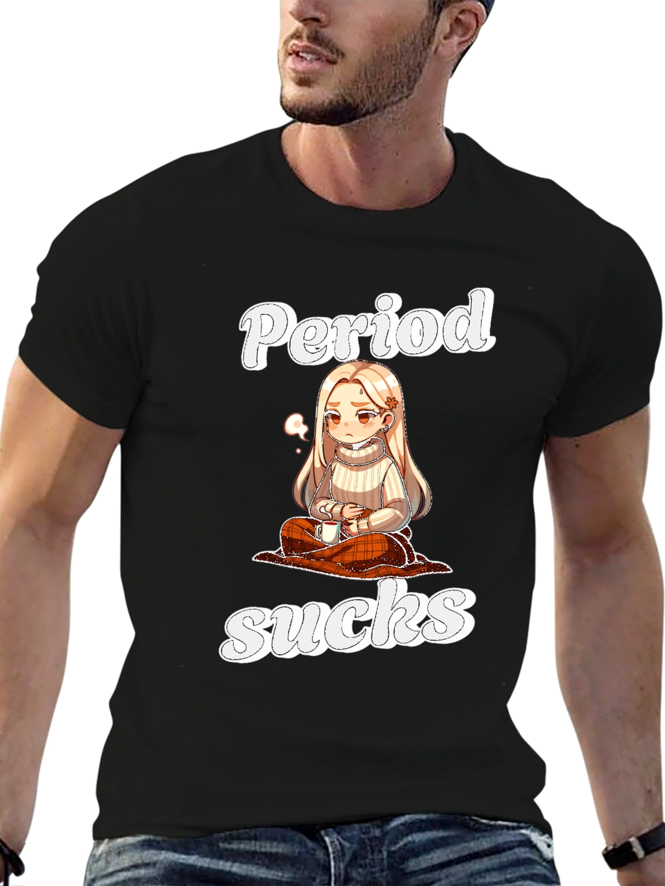 Period Sucks Graphic T-Shirt - Unisex