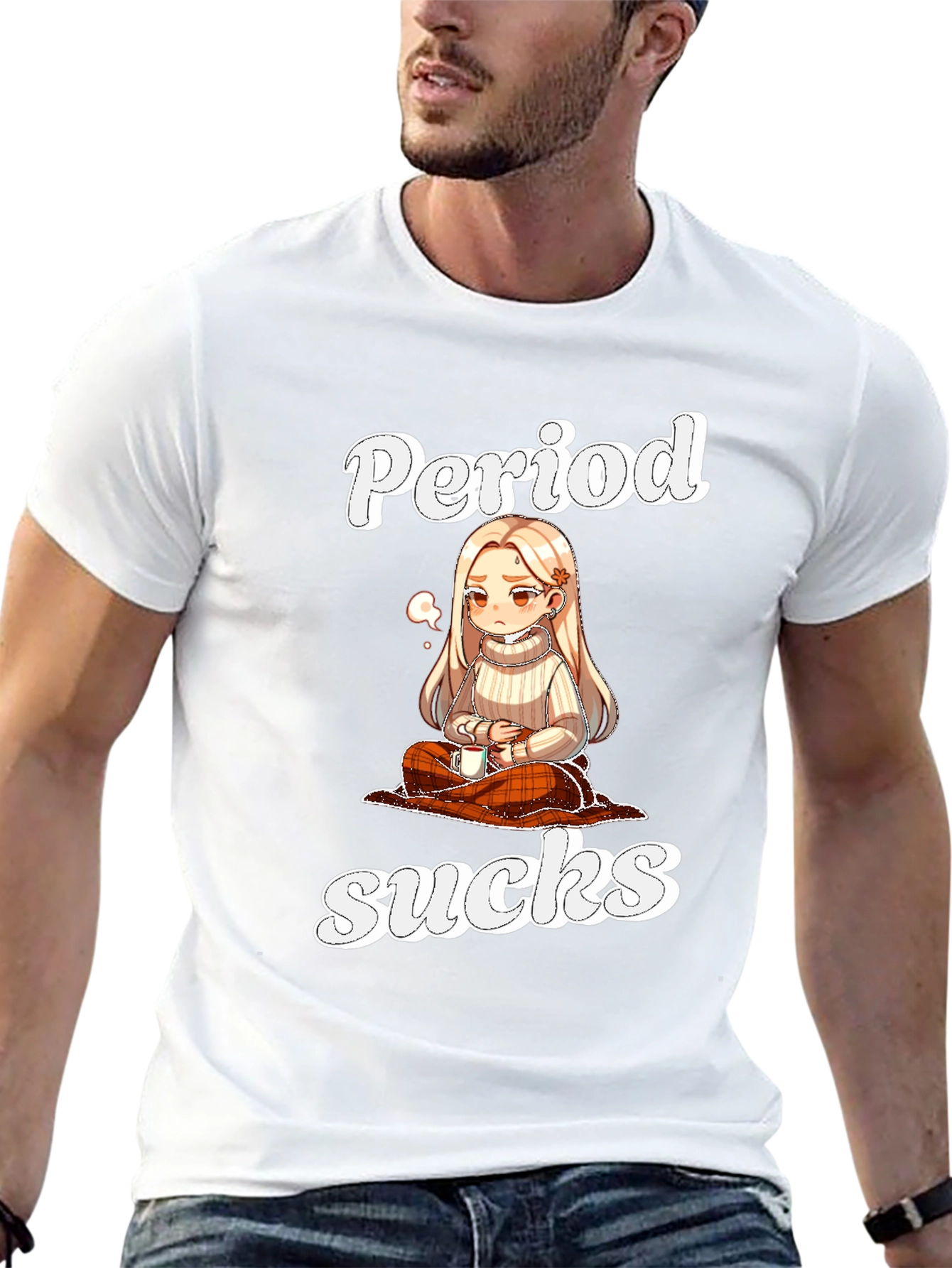 Period Sucks Graphic T-Shirt - Unisex