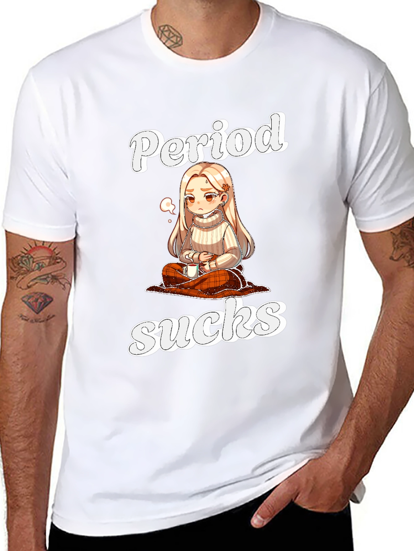 Period Sucks Graphic T-Shirt - Unisex
